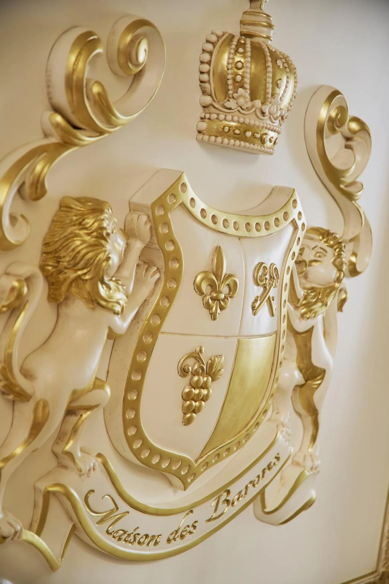 Decorative detail in Maison des Barons