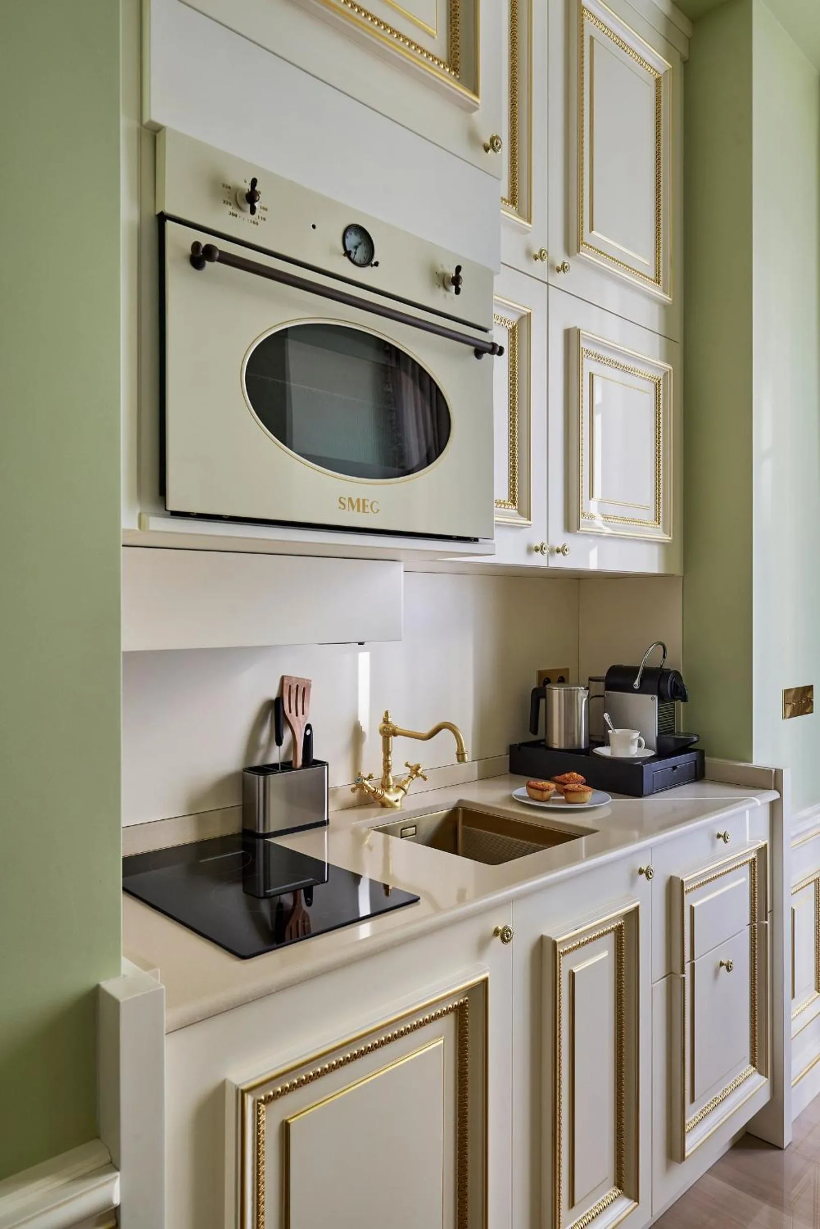 Kitchen or kitchenette in Maison des Barons