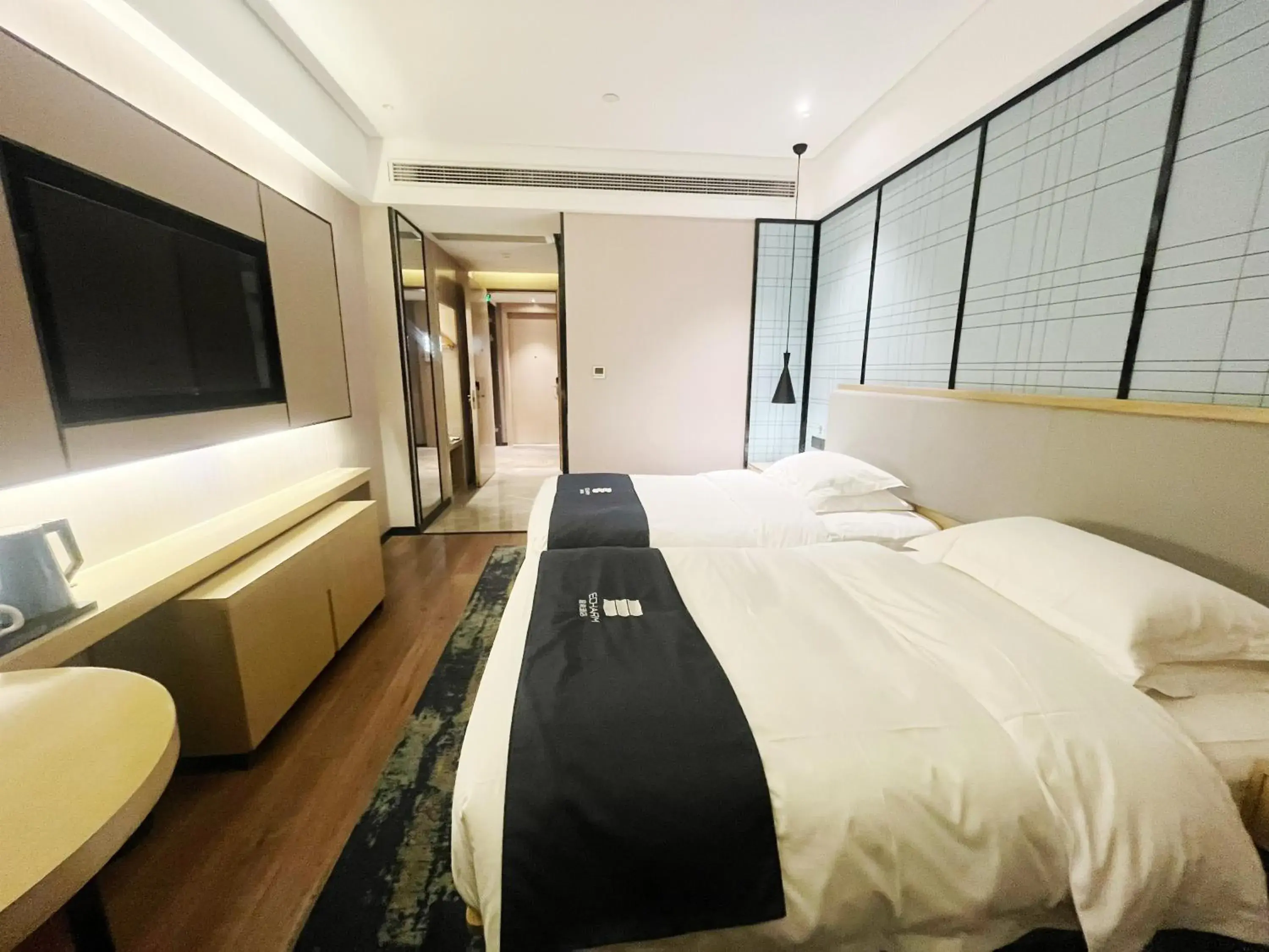 Property building, Bed in Echarm Hotel Wuhan Hannan Property building, Bed in Echarm Hotel Wuhan Hannan
