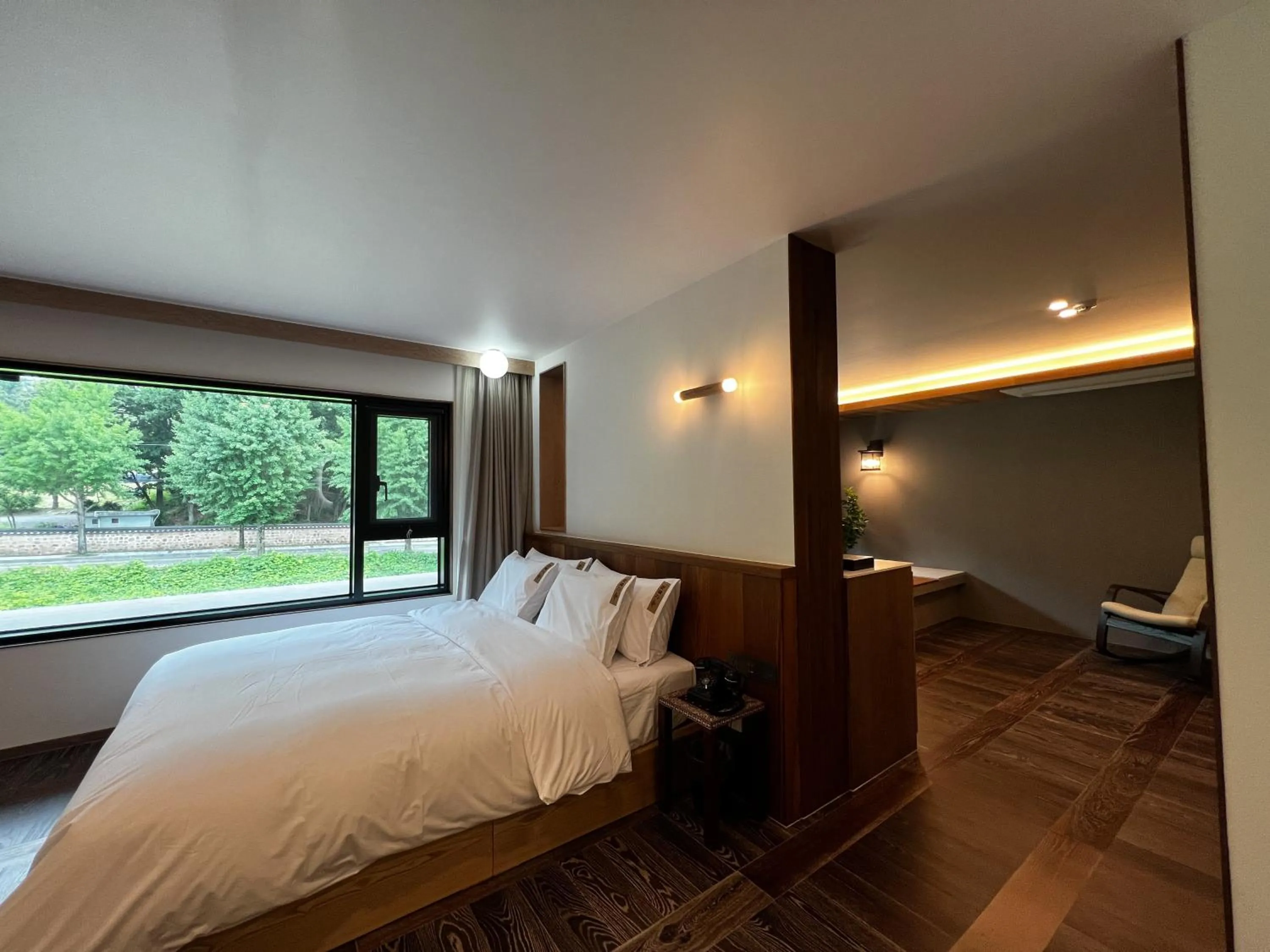 Bed in Hotel Ganwoljae