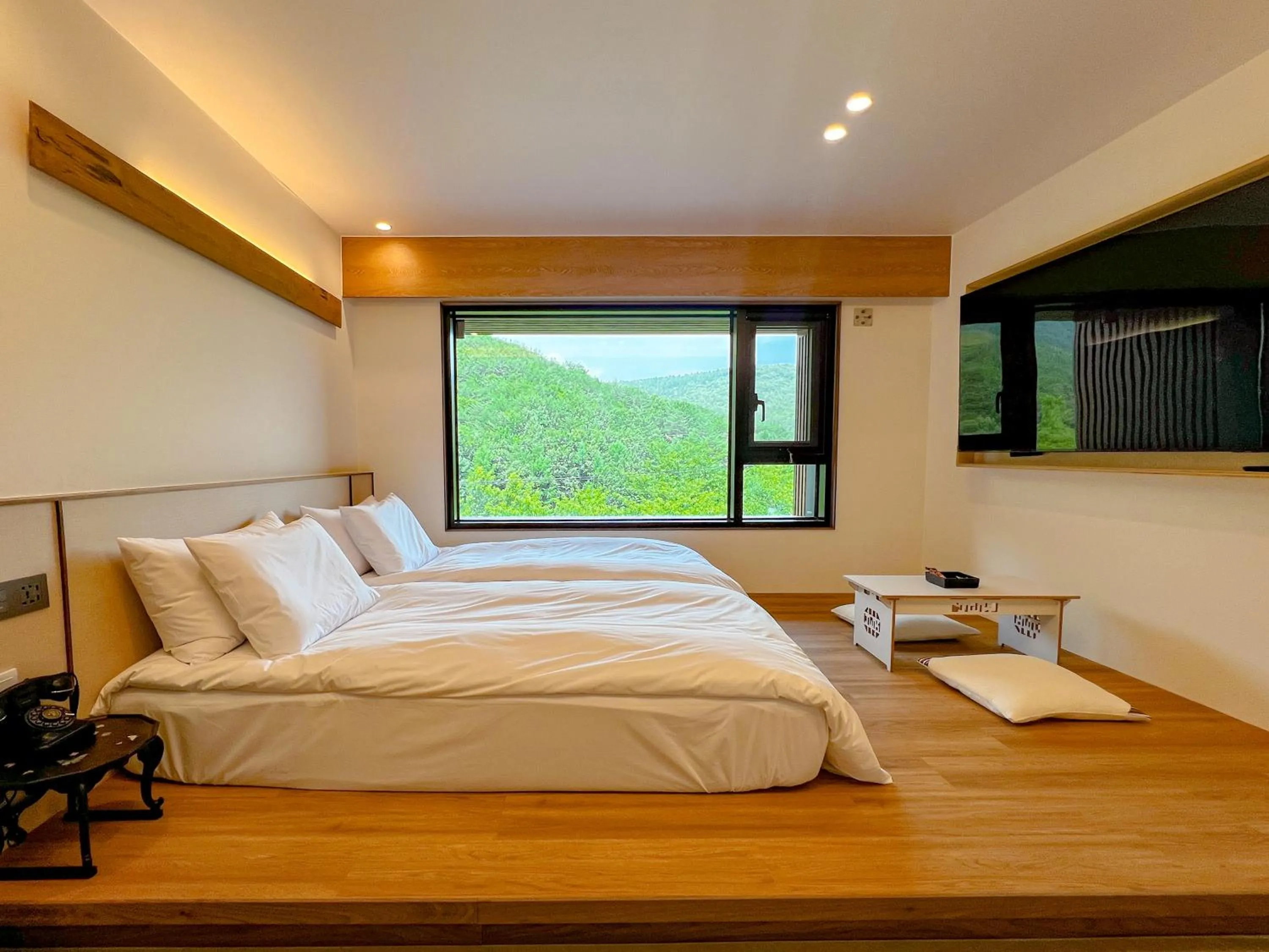 Bed in Hotel Ganwoljae