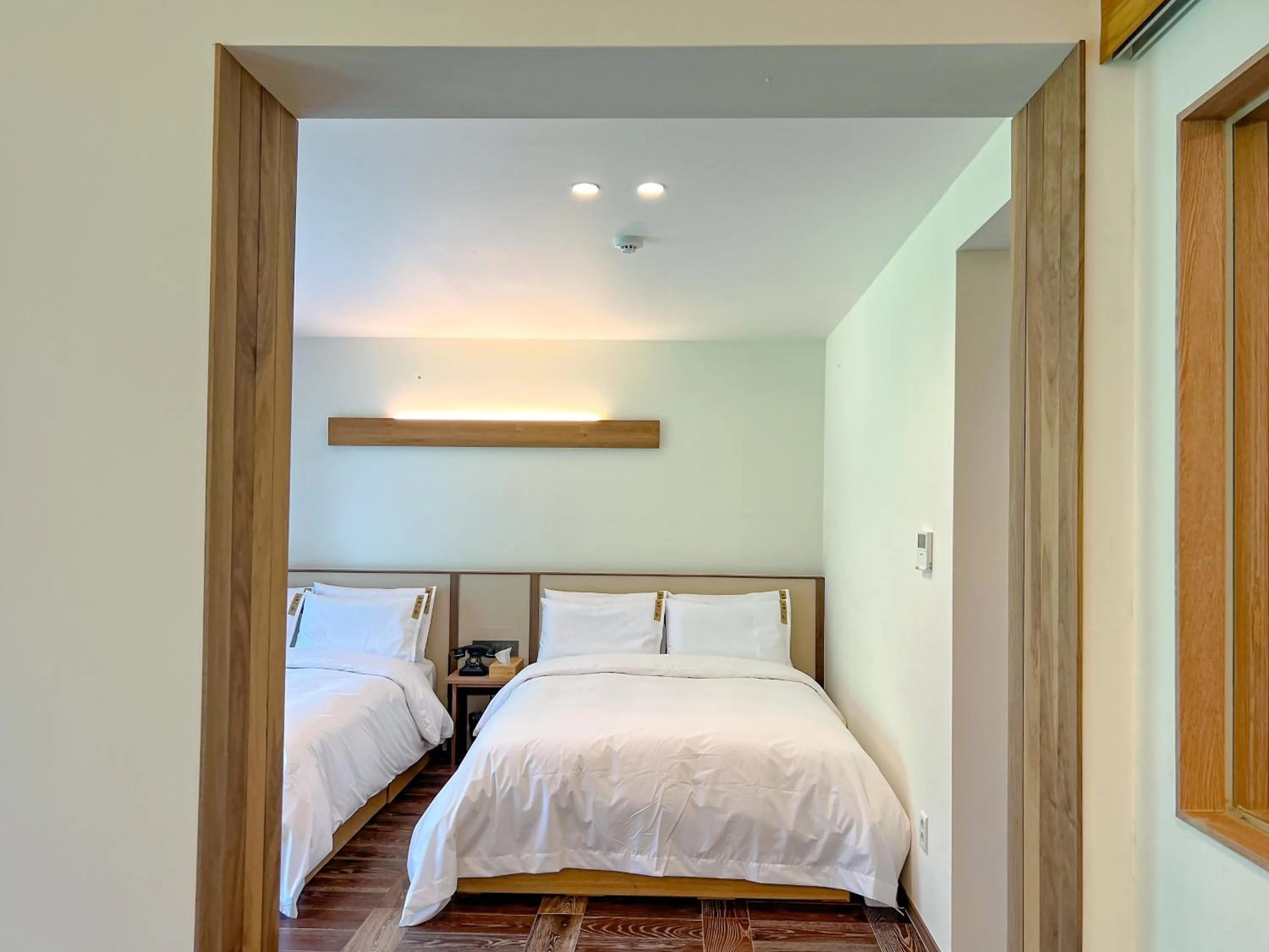 Bed in Hotel Ganwoljae