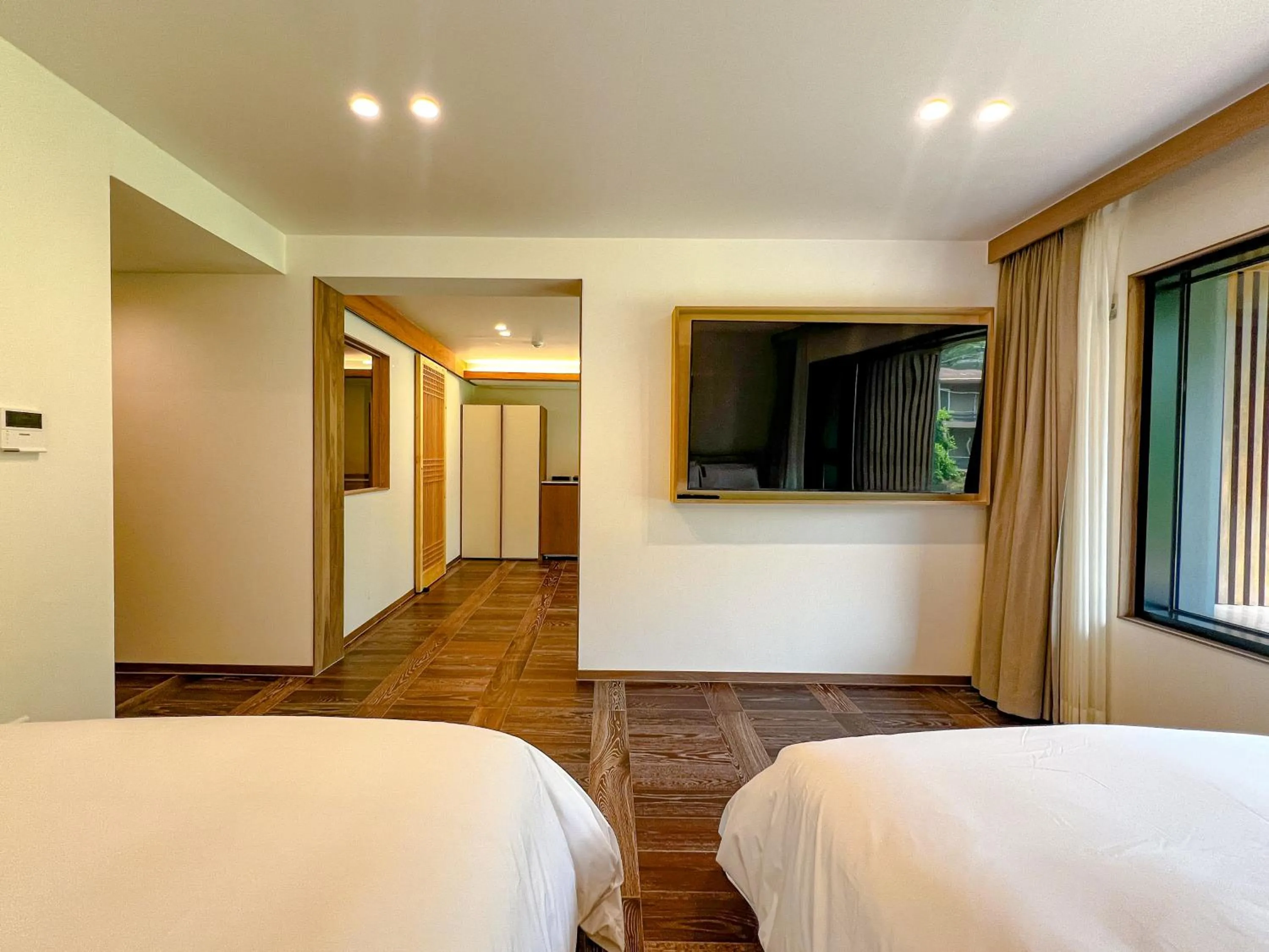 Bed in Hotel Ganwoljae