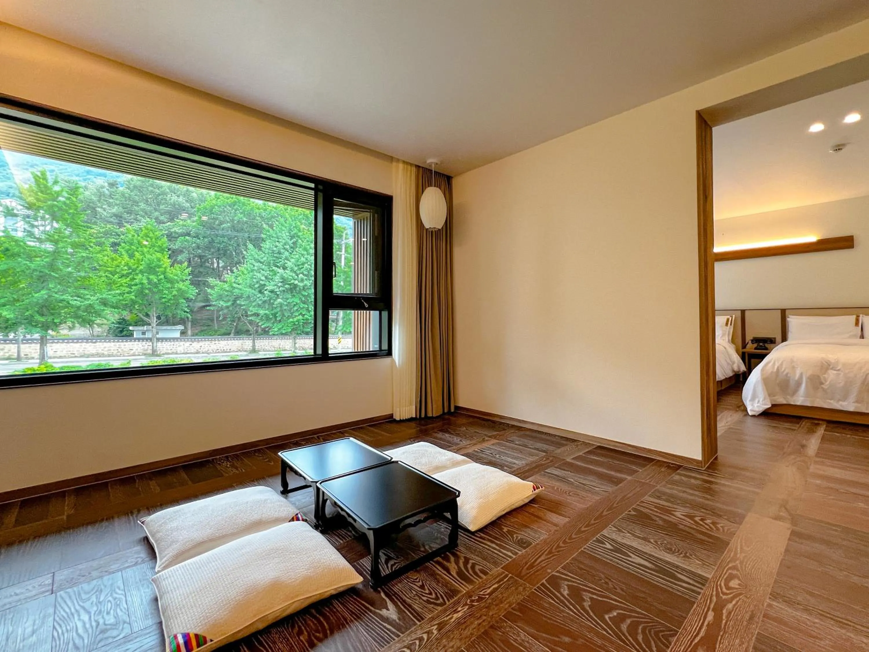 Bed in Hotel Ganwoljae