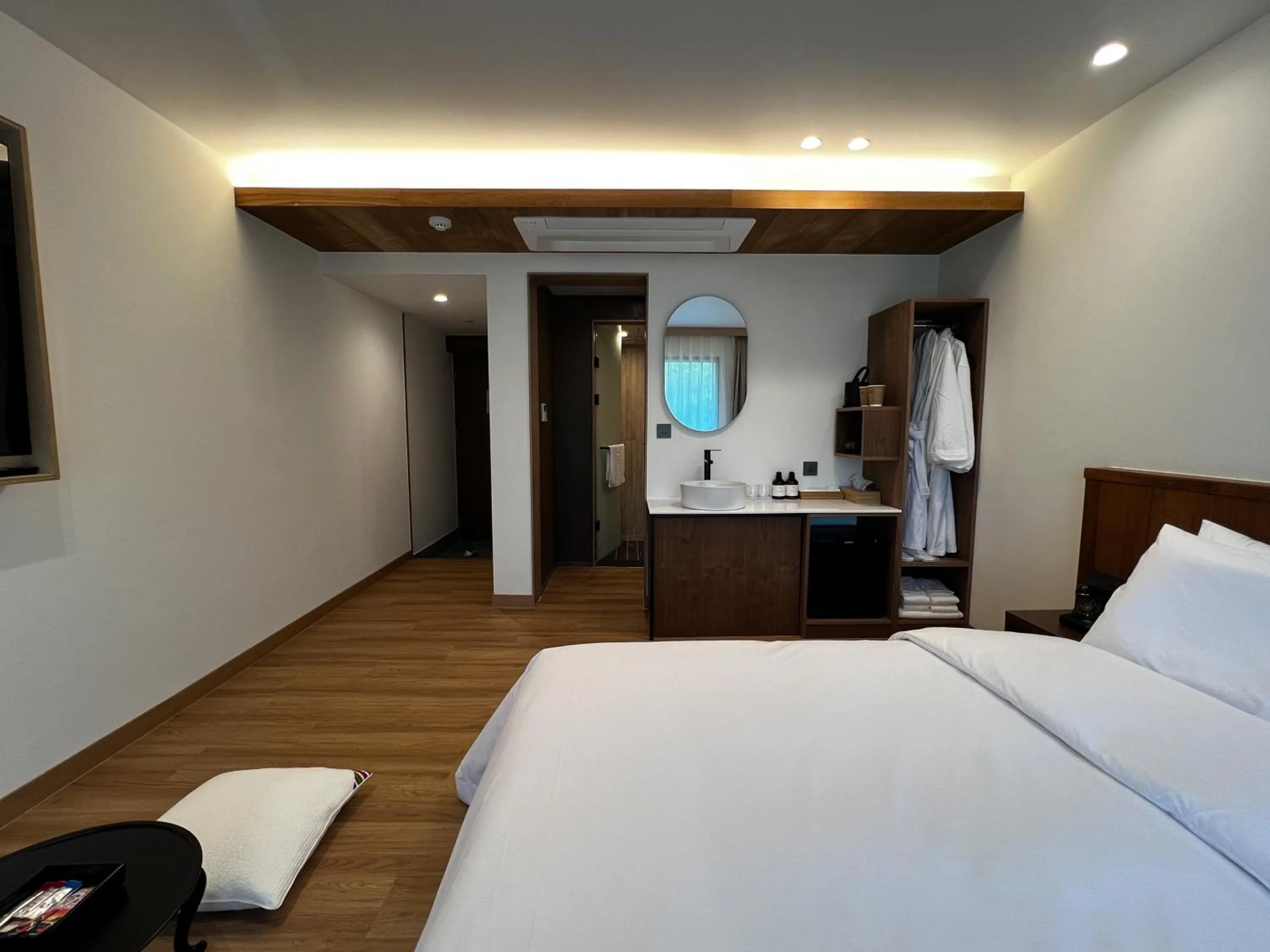 Bed in Hotel Ganwoljae