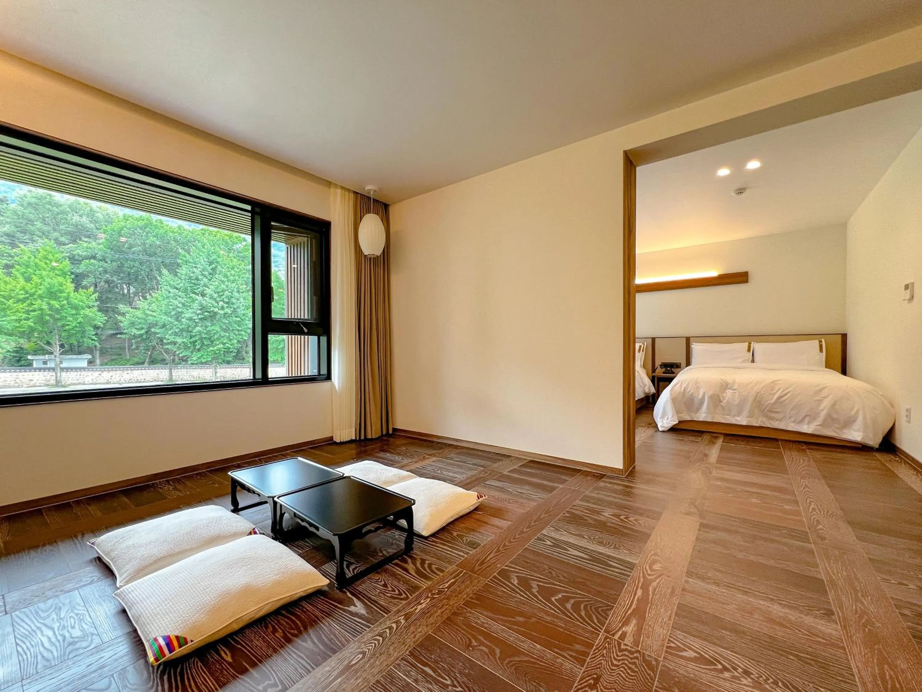 Bed in Hotel Ganwoljae