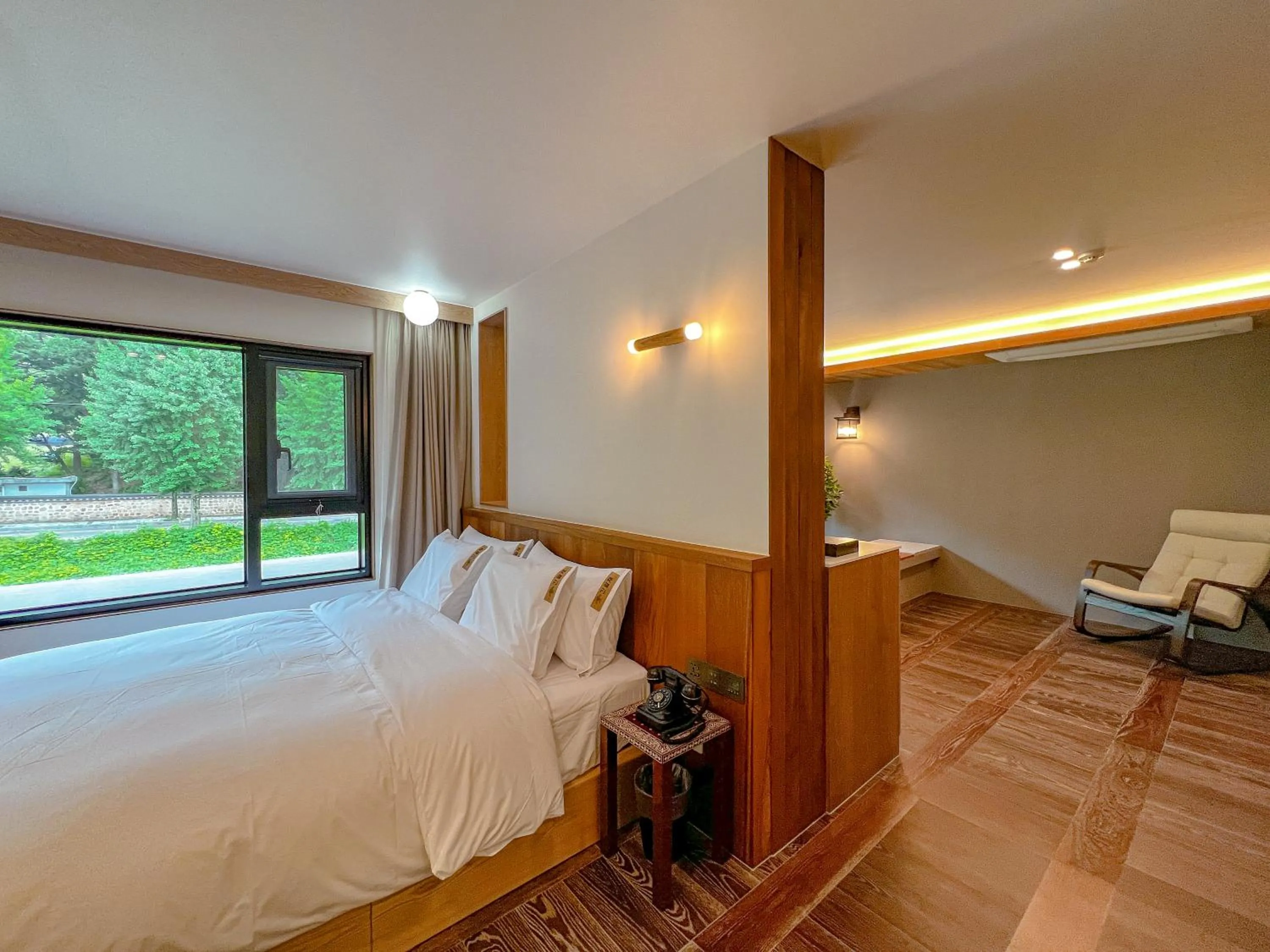 Bed in Hotel Ganwoljae