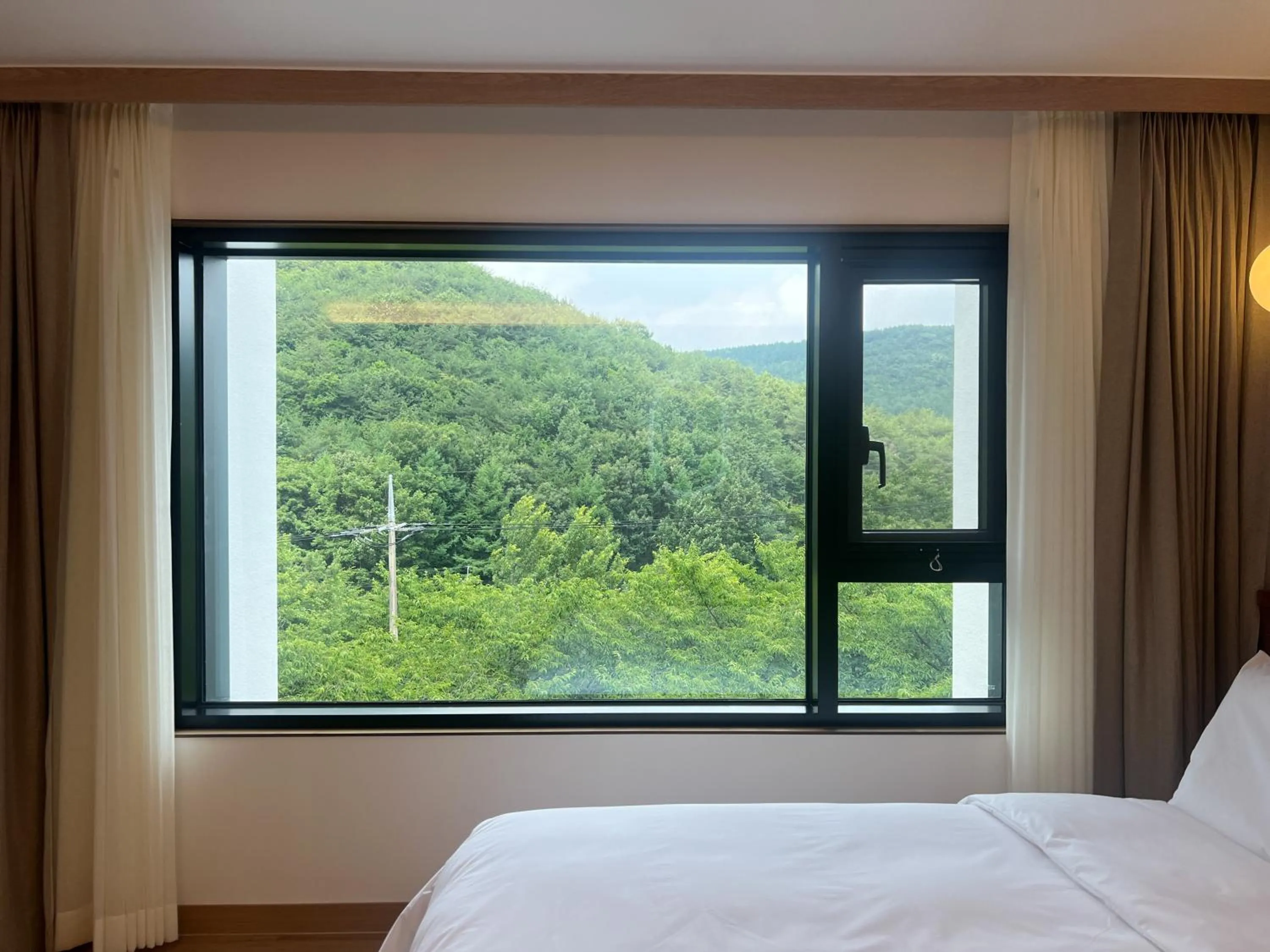Bed in Hotel Ganwoljae