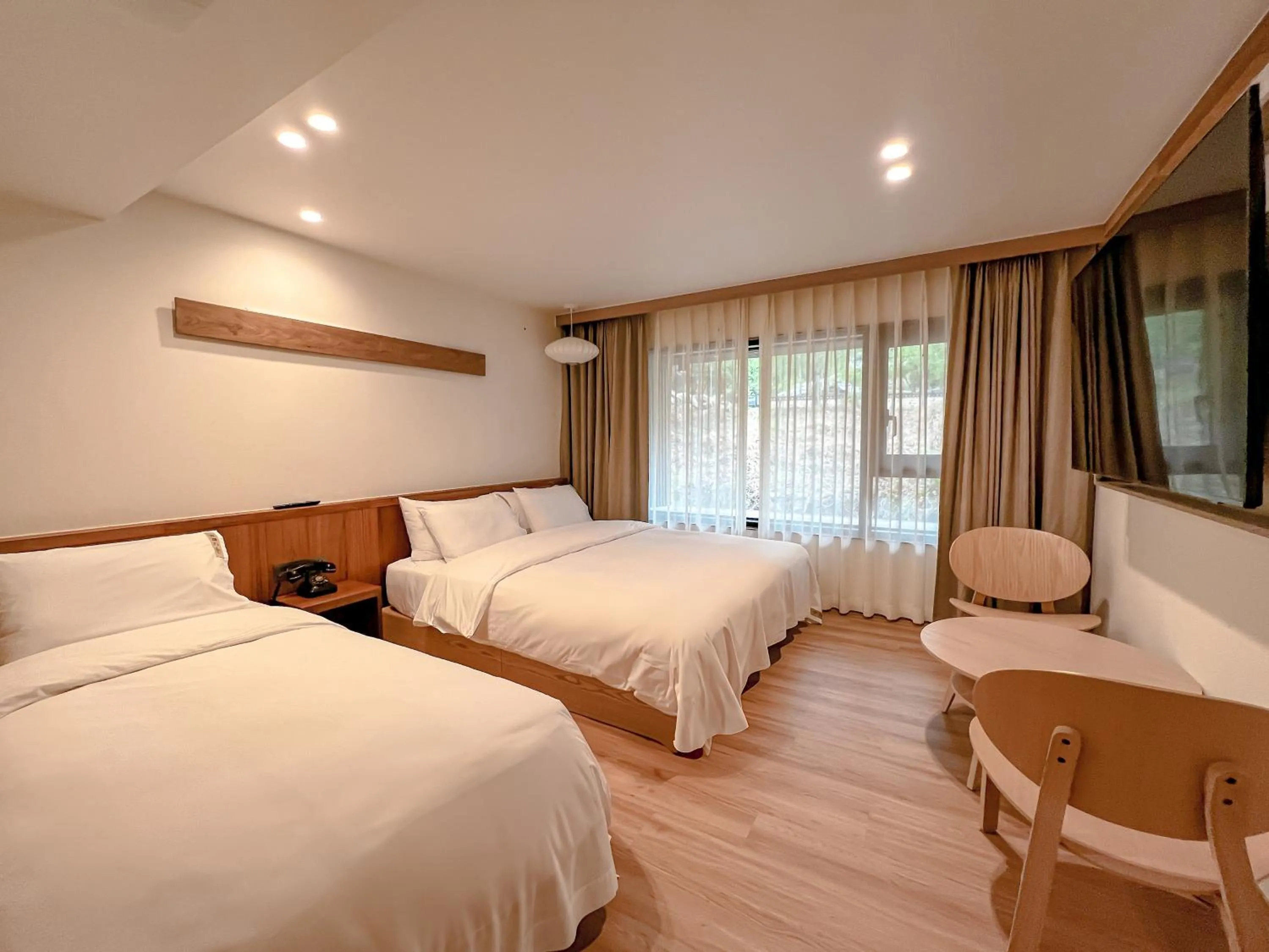 Bed in Hotel Ganwoljae