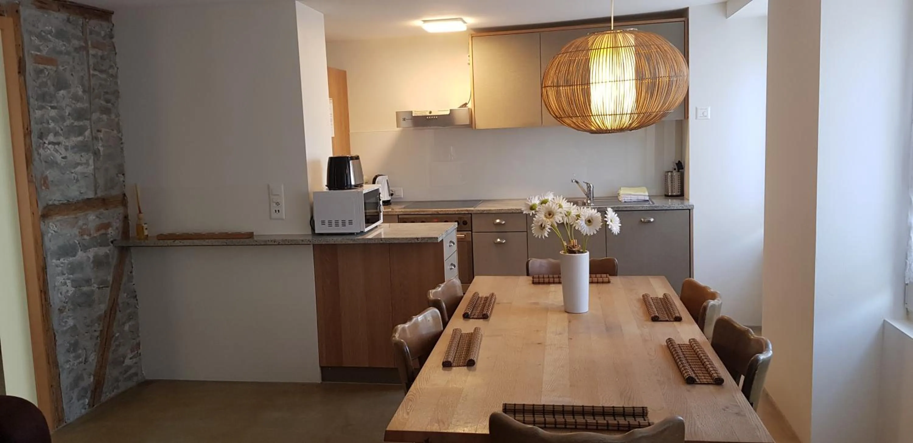 Kitchen or kitchenette in Easy-Living Apartments Lindenstrasse 21