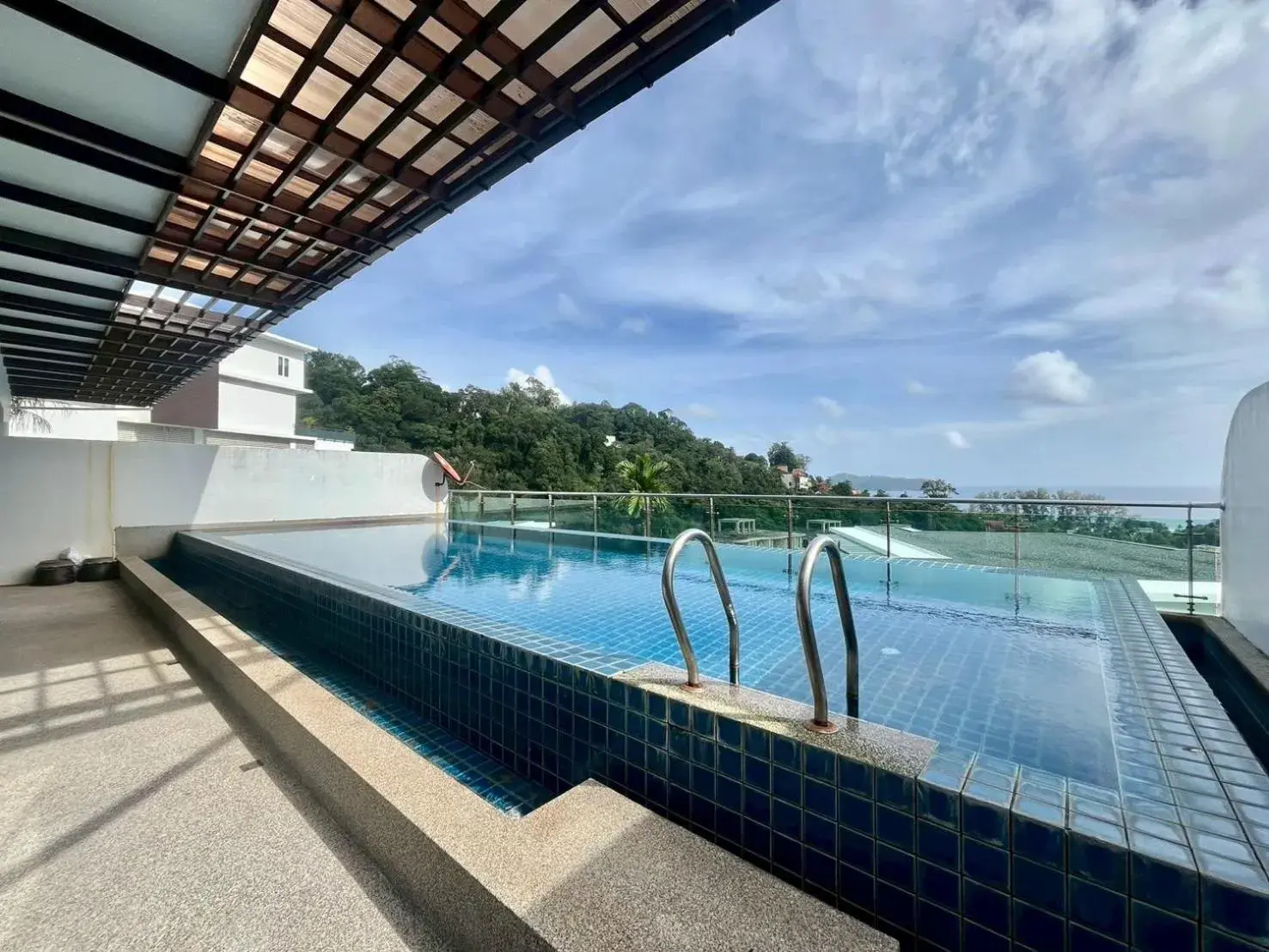 Pool view in Grand Kamala Falls Pool view in Grand Kamala Falls