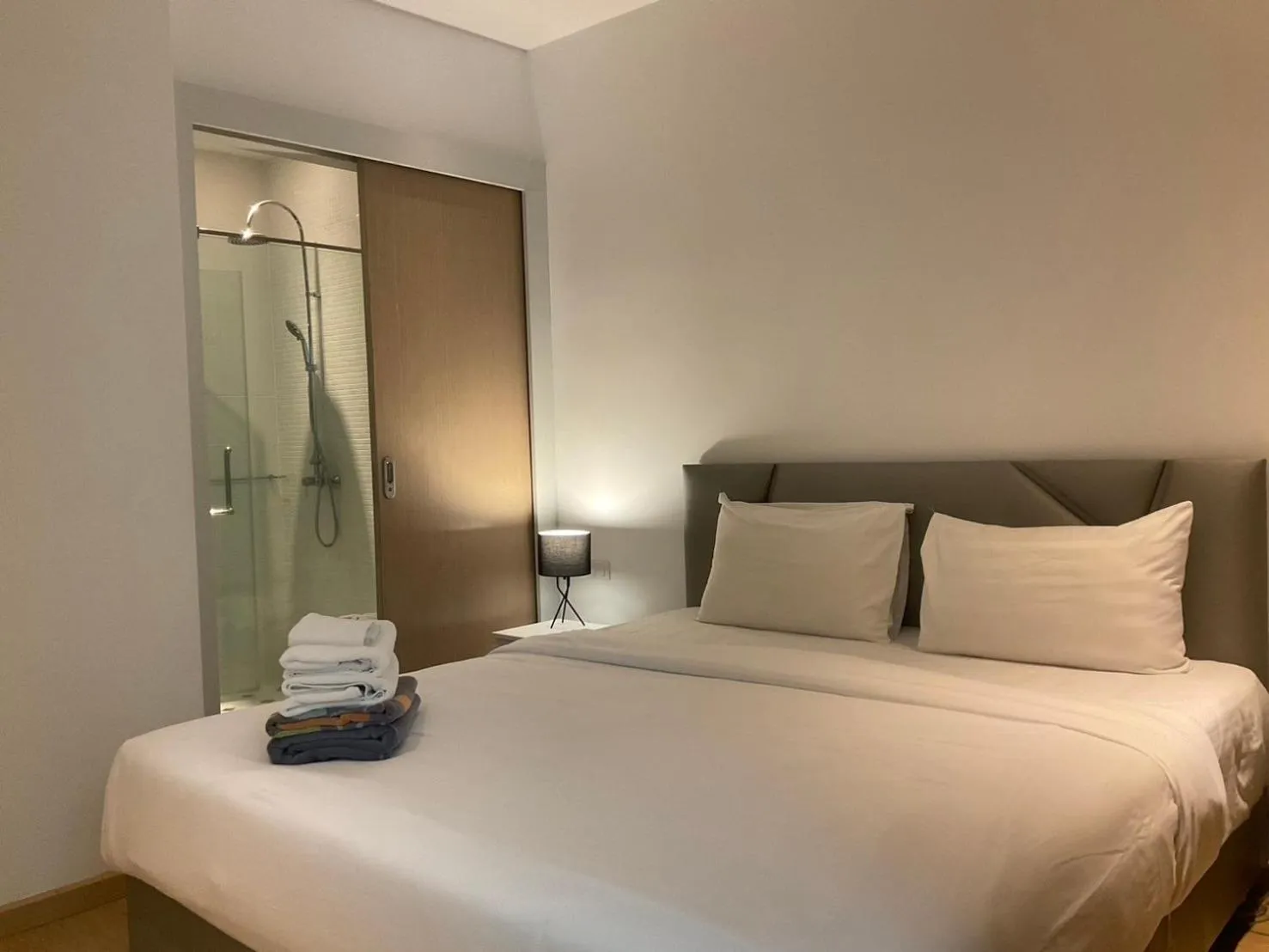 Bathroom, Bed in Grand Kamala Falls