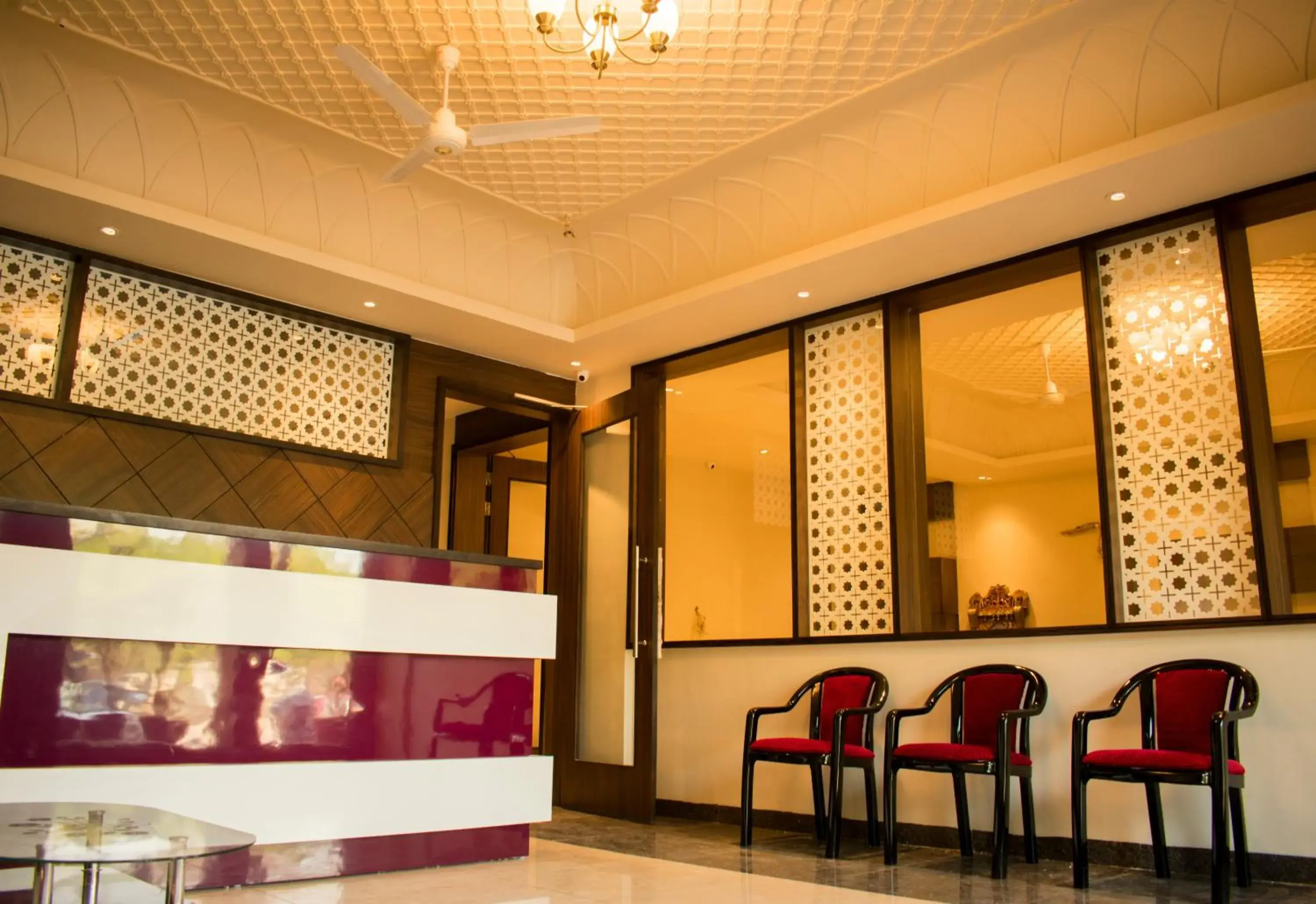 Seating area in Hotel Chancellor Seating area in Hotel Chancellor