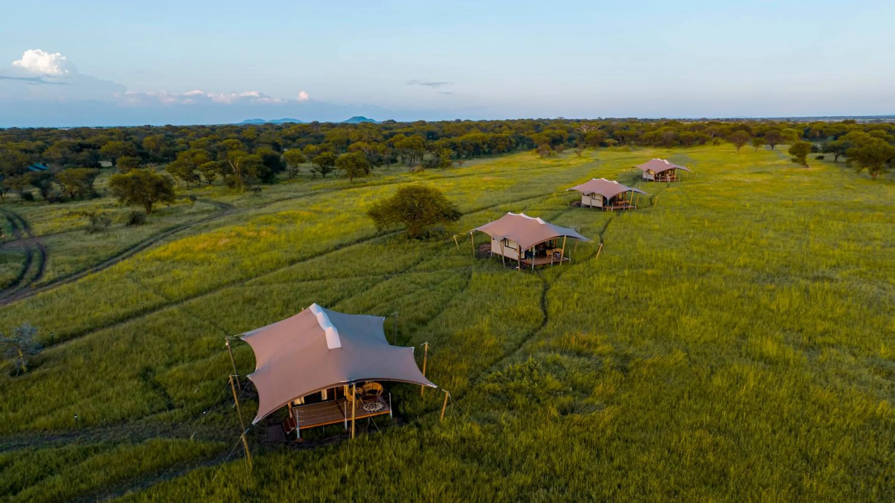 Garden in Escarpment Serengeti Luxury Camp