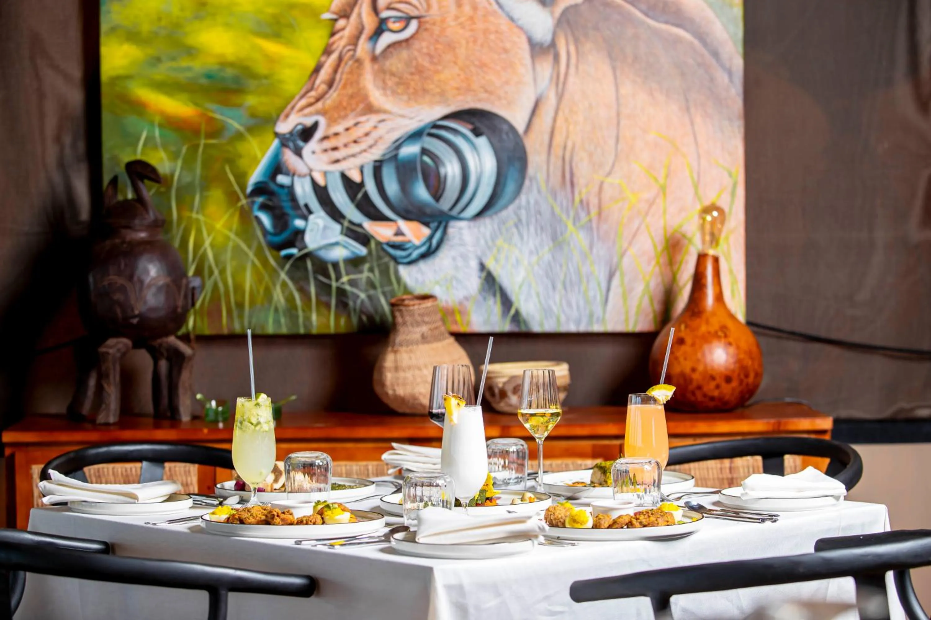 Restaurant/places to eat in Escarpment Serengeti Luxury Camp