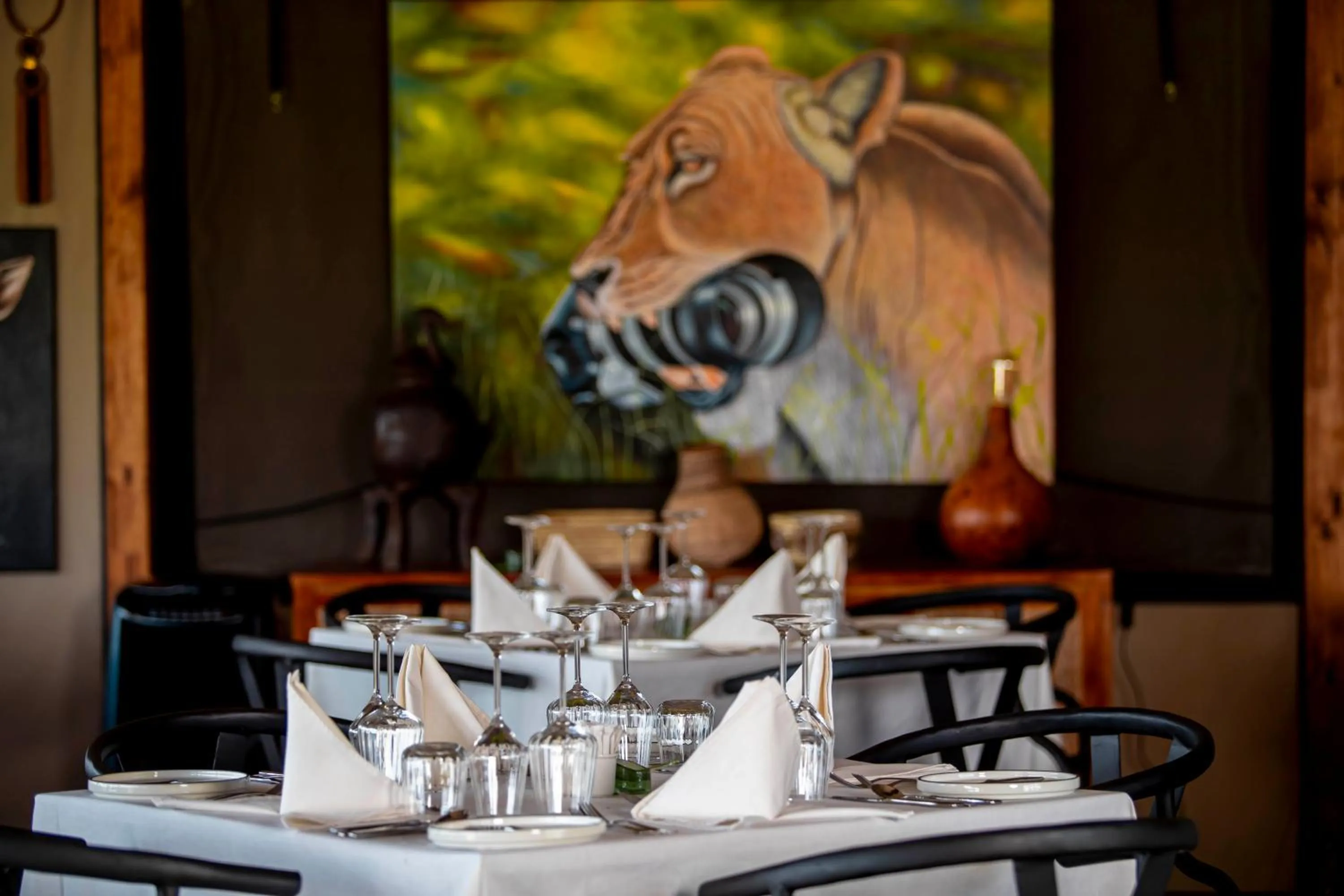 Restaurant/places to eat in Escarpment Serengeti Luxury Camp