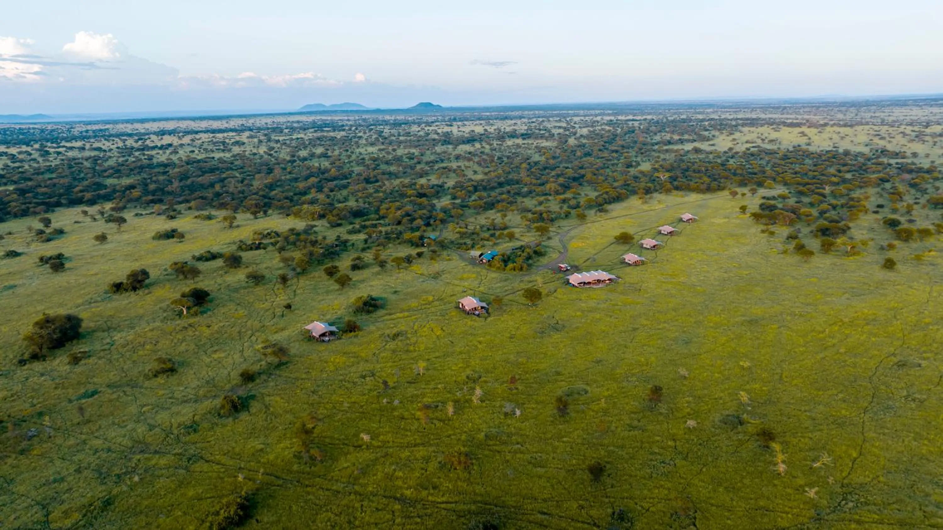Property building in Escarpment Serengeti Luxury Camp