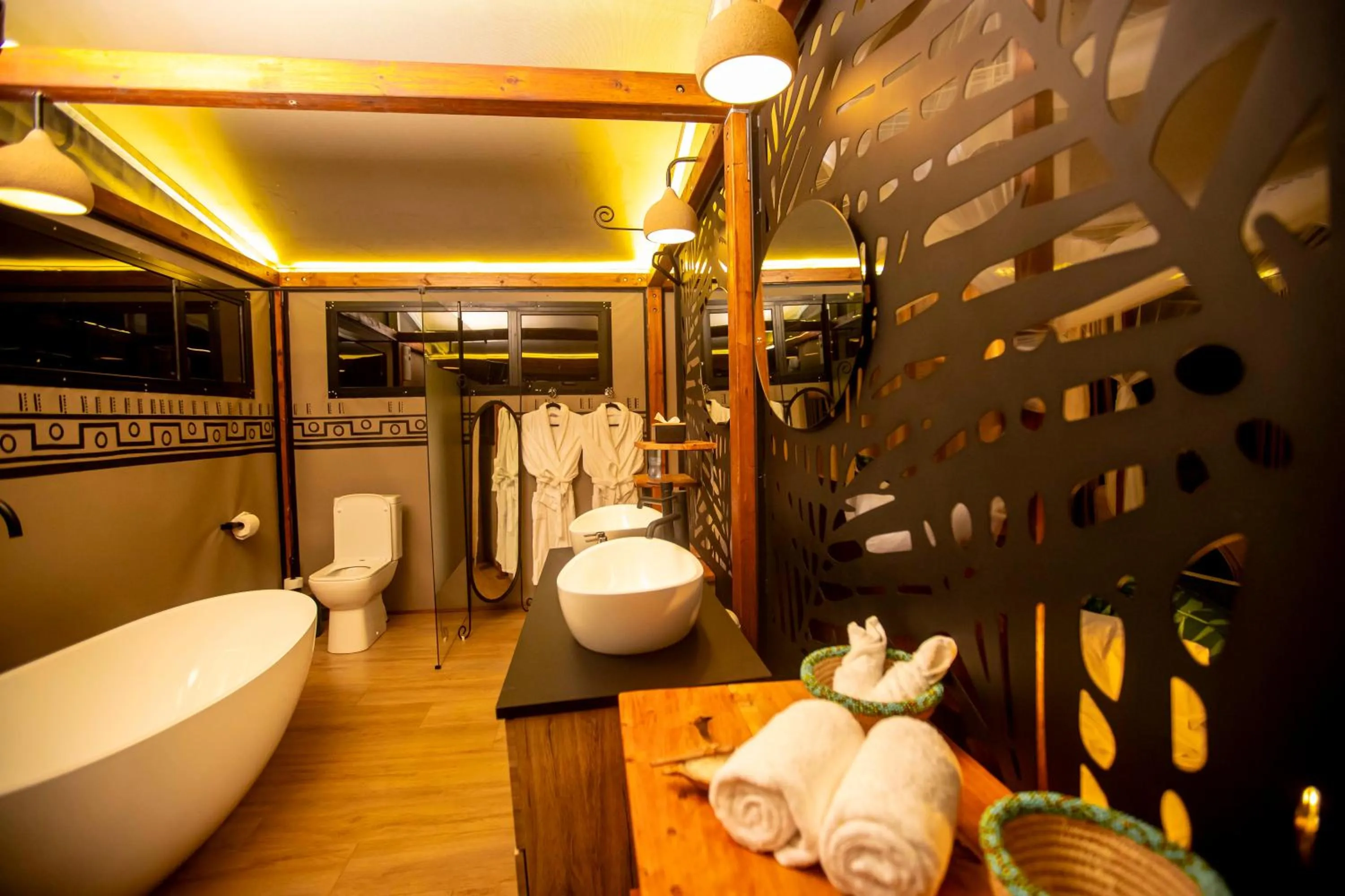 Toilet in Escarpment Serengeti Luxury Camp