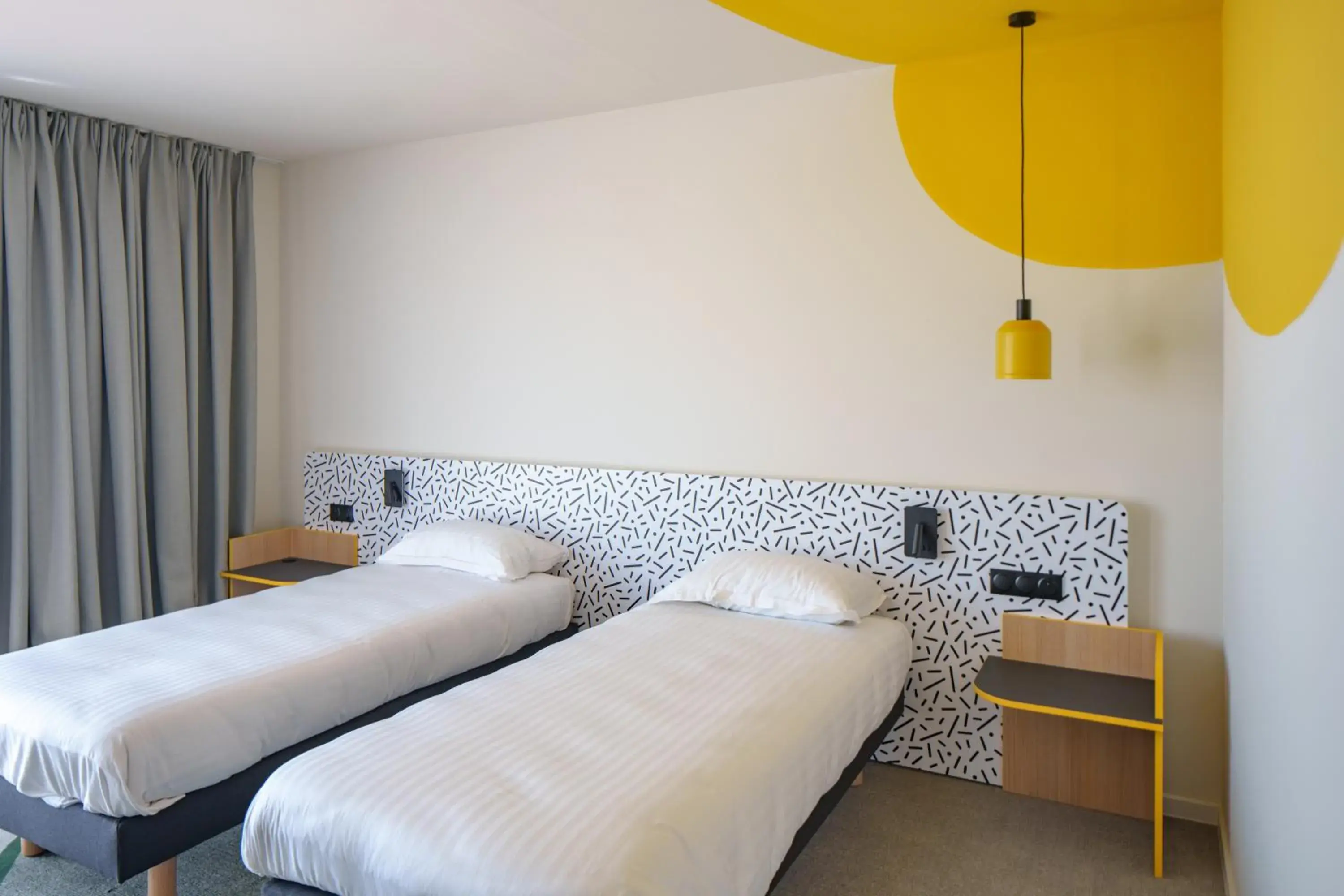 Twin Room in Hôtel AKENA Strasbourg - Hoerdt Twin Room in Hôtel AKENA Strasbourg - Hoerdt