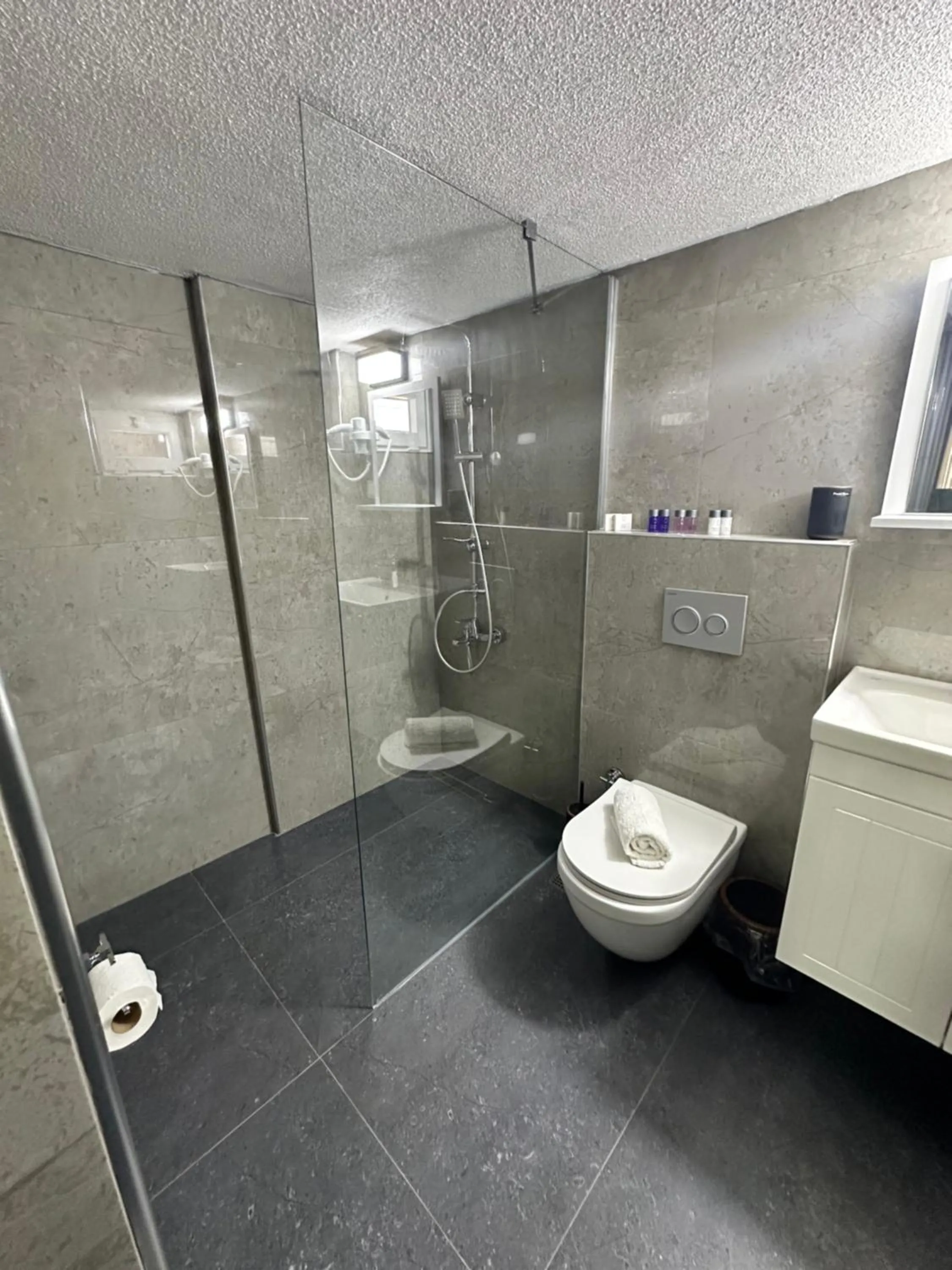 Shower in Davidson Boutique Hotel