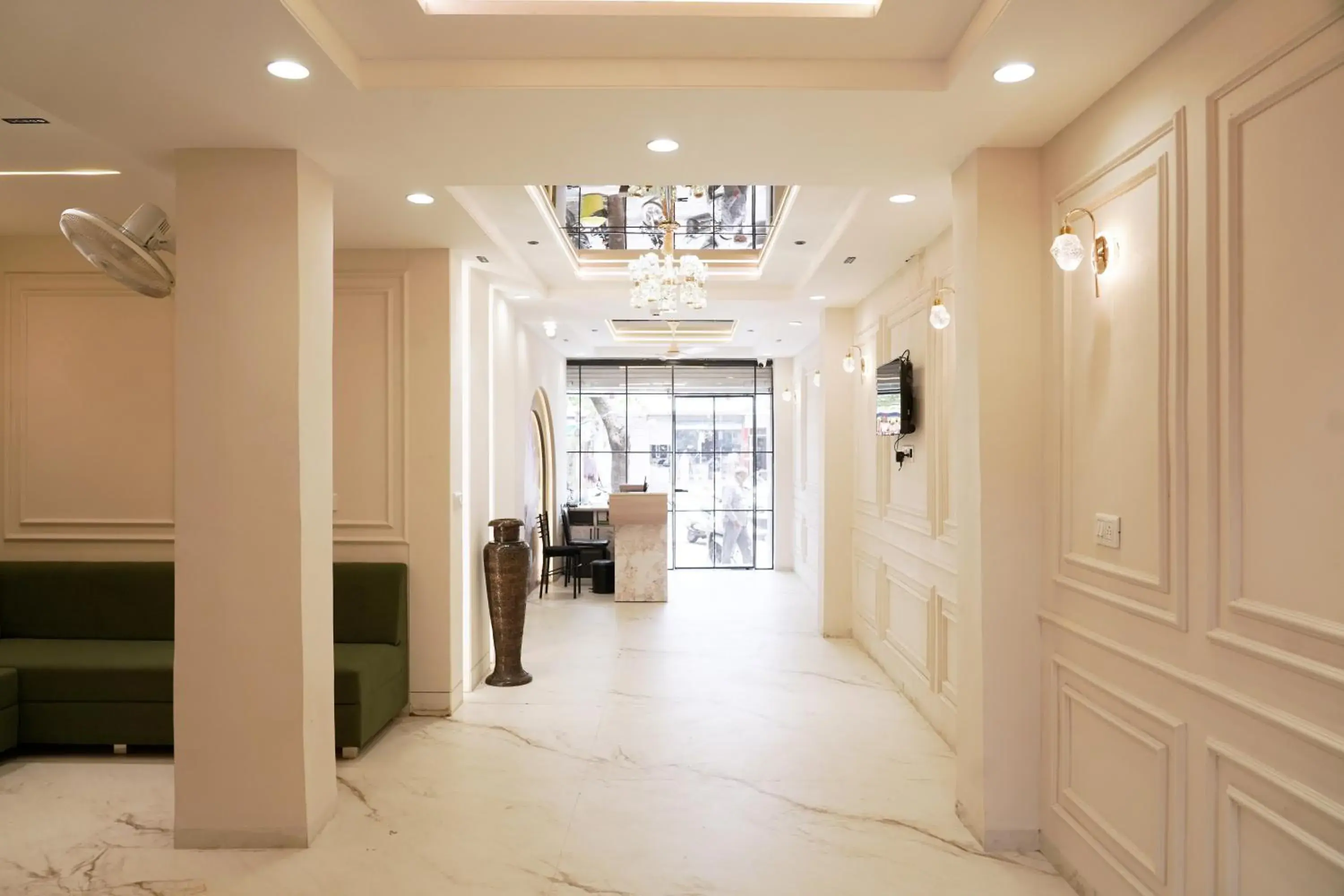 Seating area in Hotel Suryodaya Seating area in Hotel Suryodaya