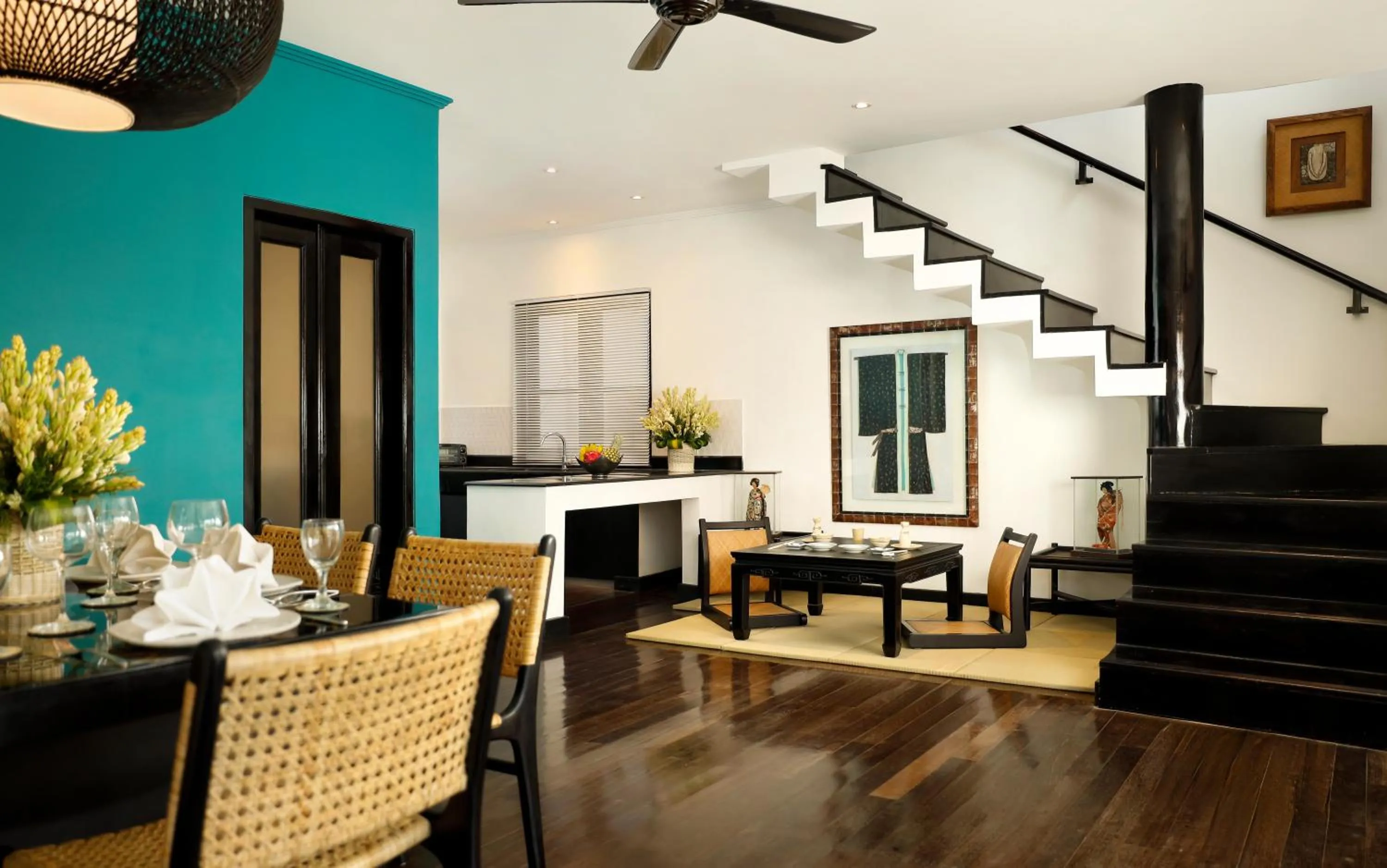 Living room in Shanti Estate Seminyak by Nakula