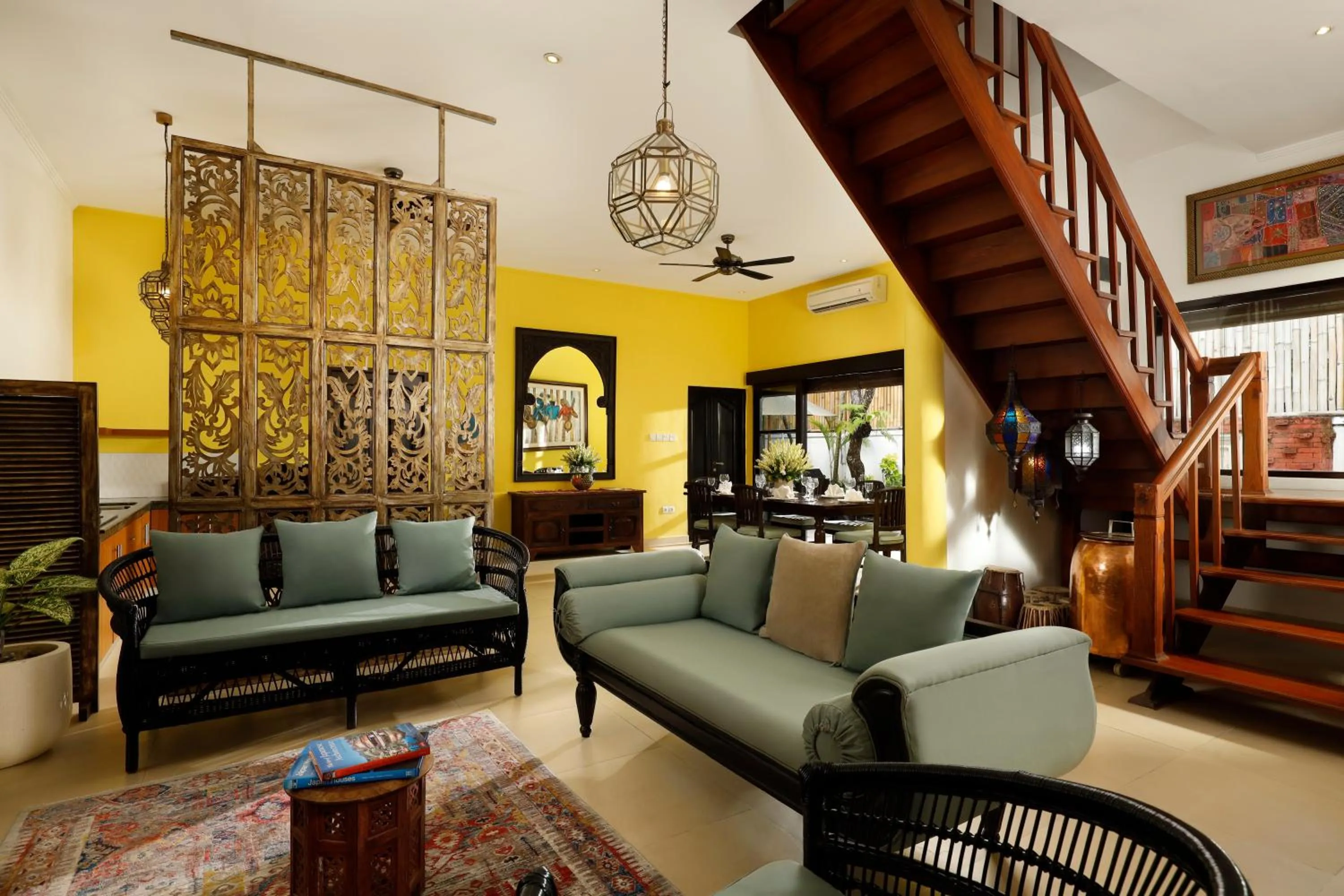 Living room in Shanti Estate Seminyak by Nakula