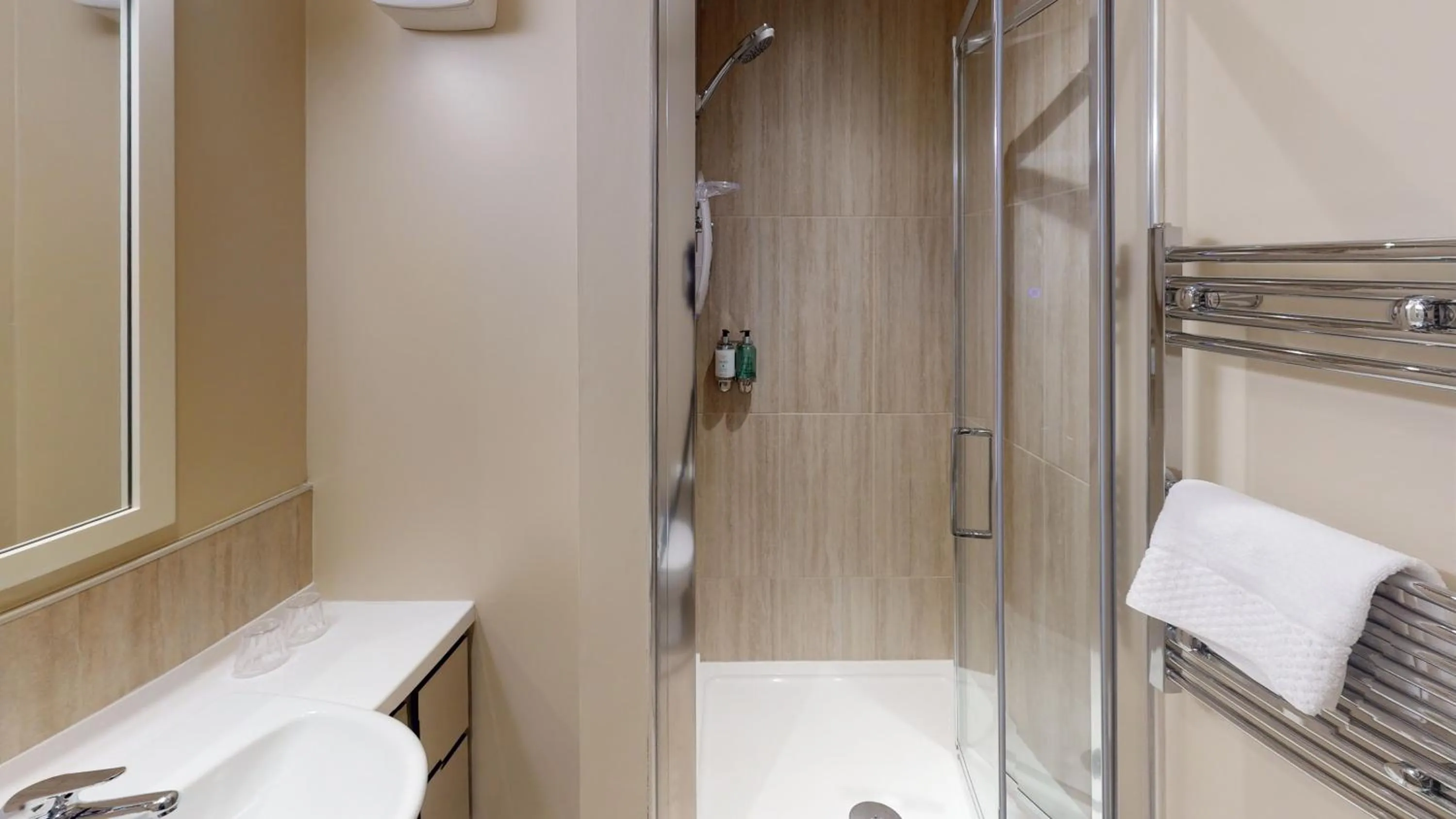 Shower in The Coniston Inn - The Inn Collection Group