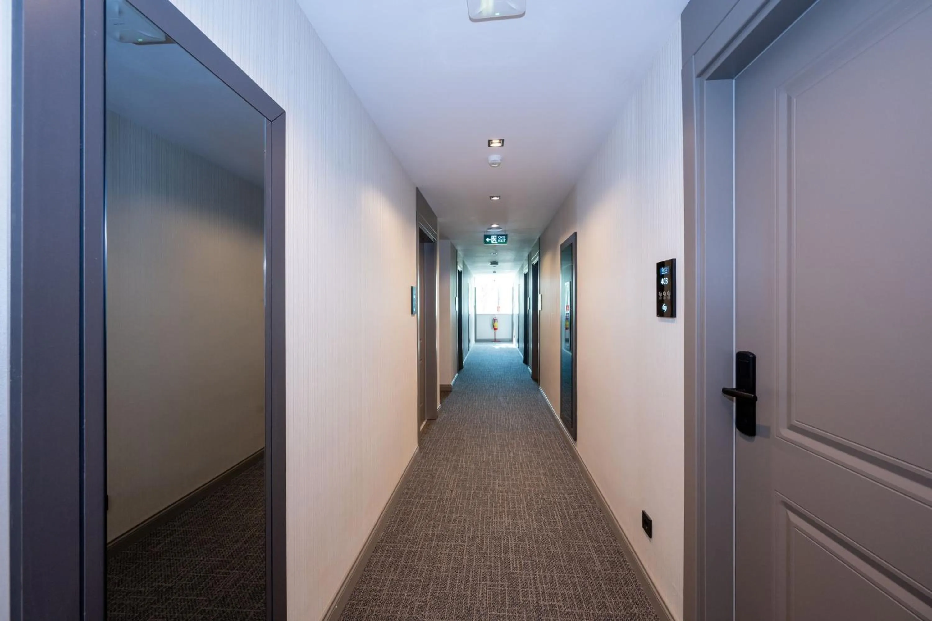 Floor plan in Vess Hotel