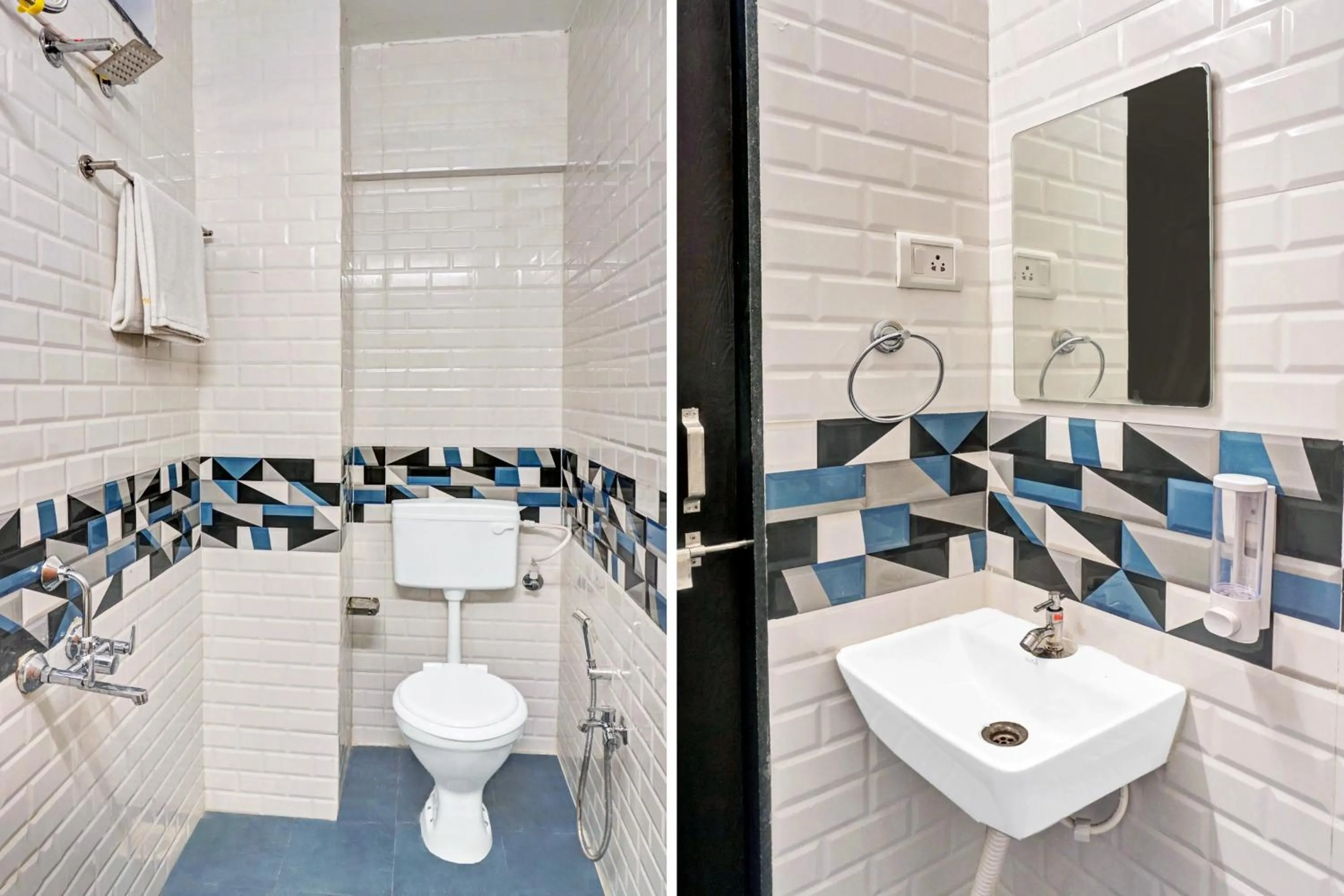 Bathroom in Super Townhouse Kankarbagh Formerly Kunwar Alcajars