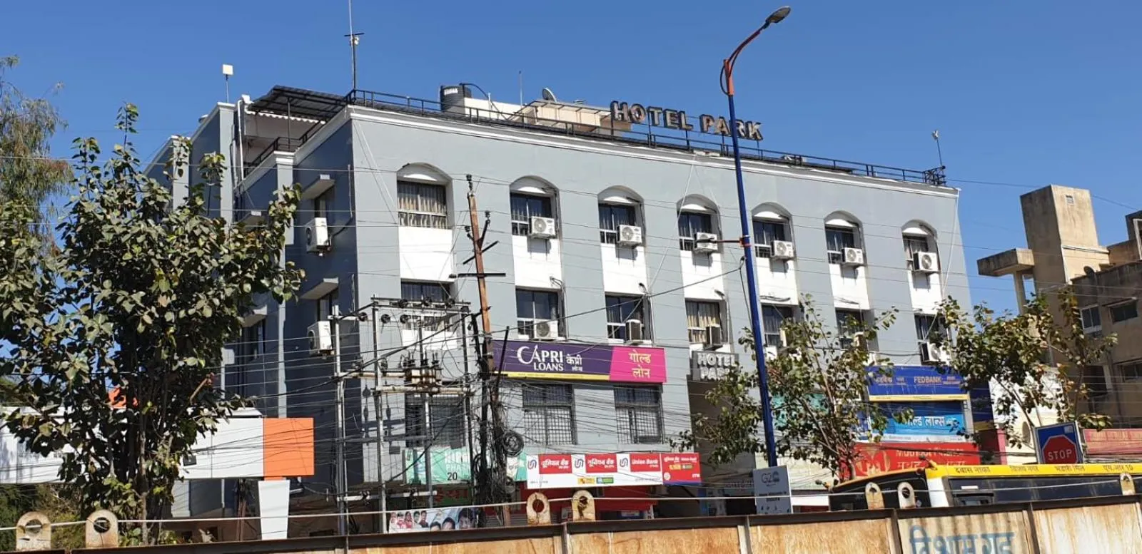 Property building in Hotel Park