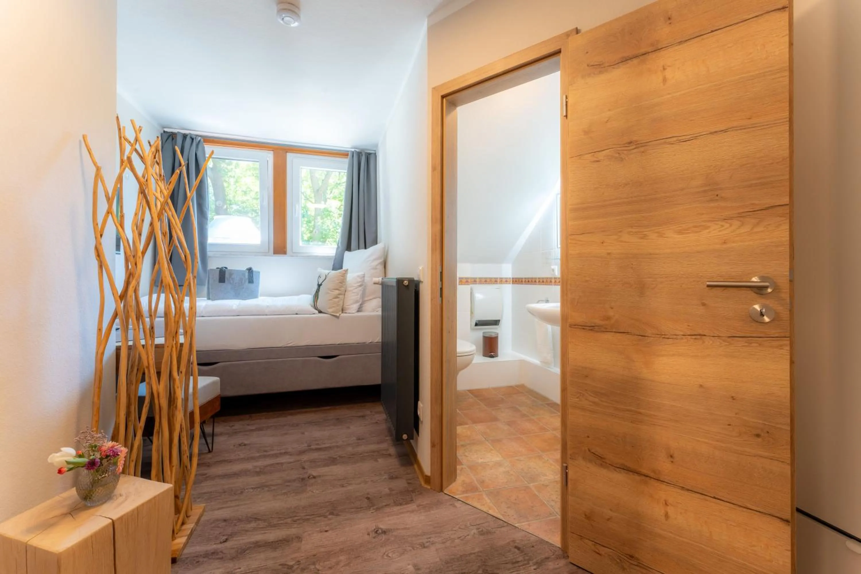 Bed in Gasthof Neuhaus
