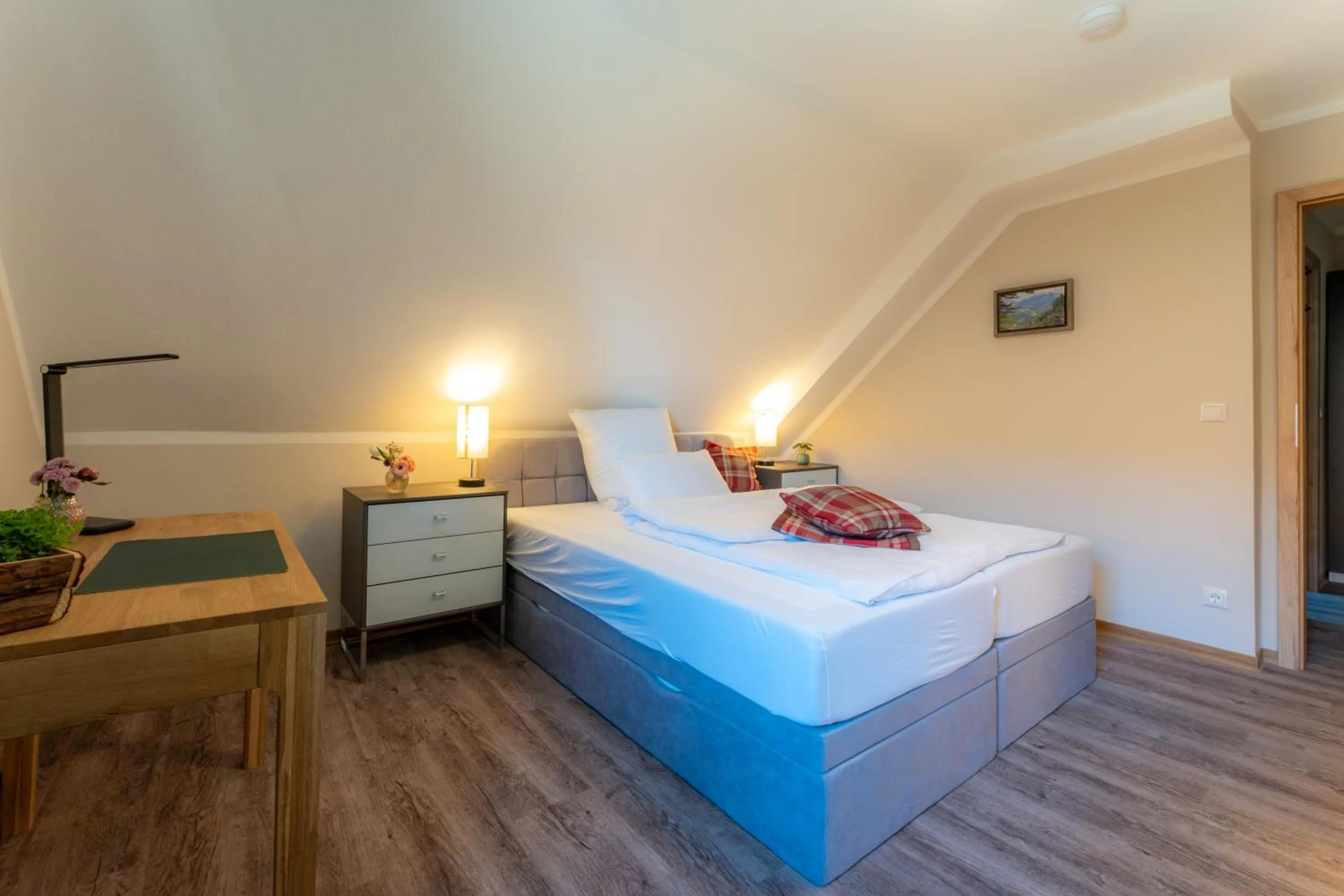 Bed in Gasthof Neuhaus