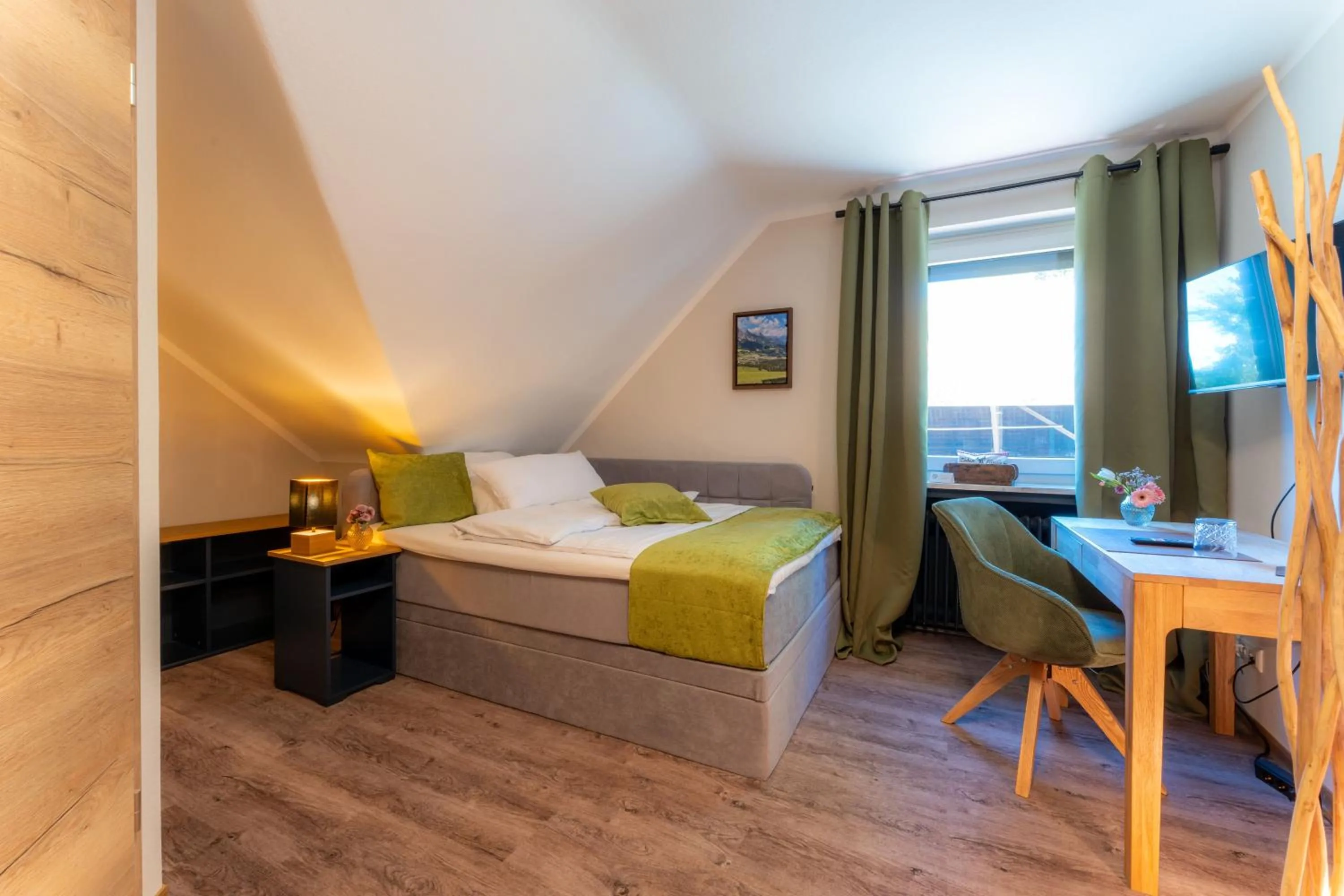 Bed in Gasthof Neuhaus