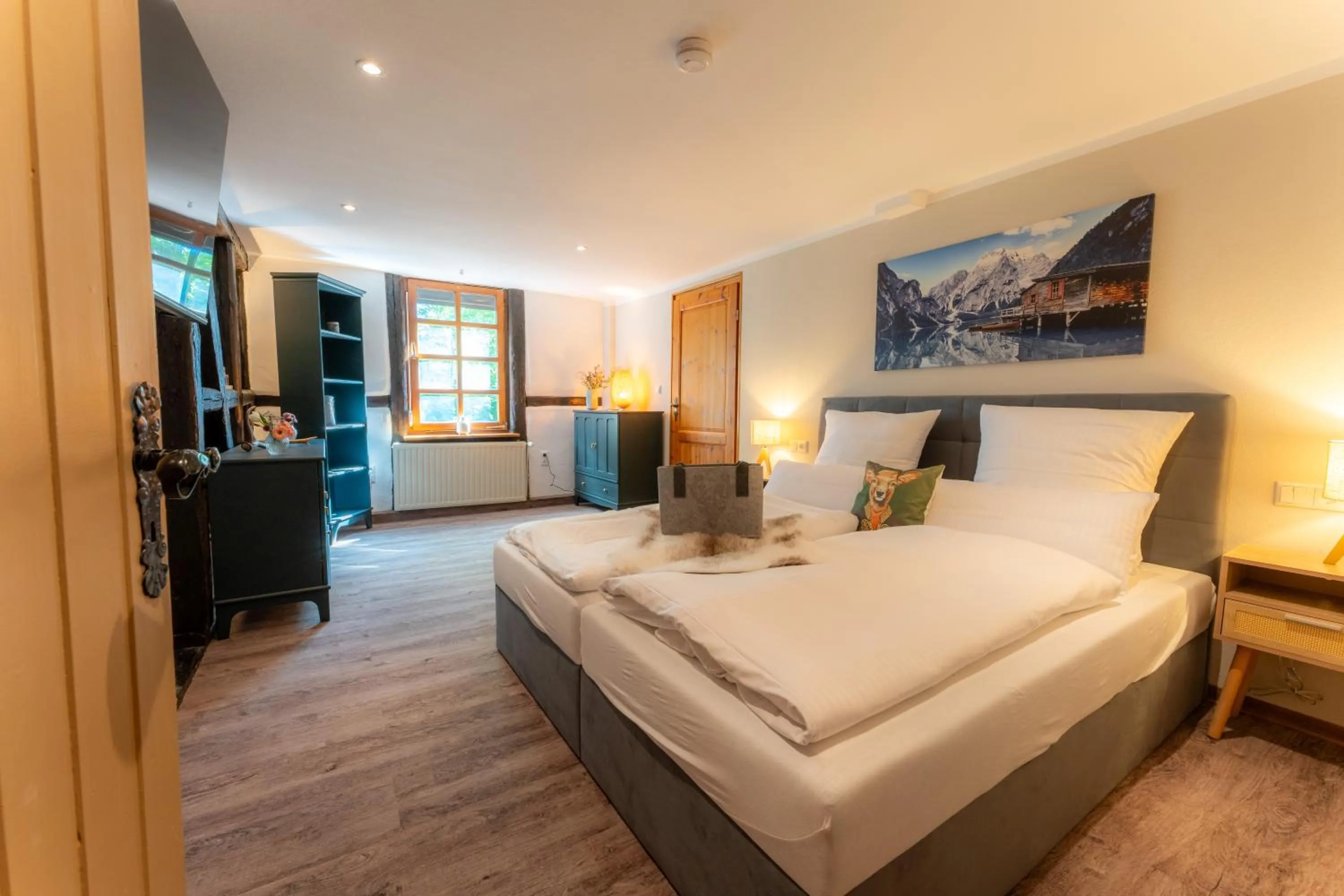 Photo of the whole room, Bed in Gasthof Neuhaus