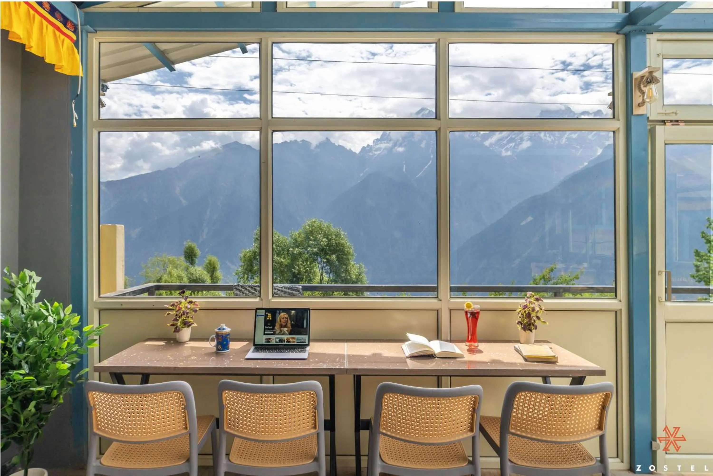 Natural landscape in Zostel Kalpa