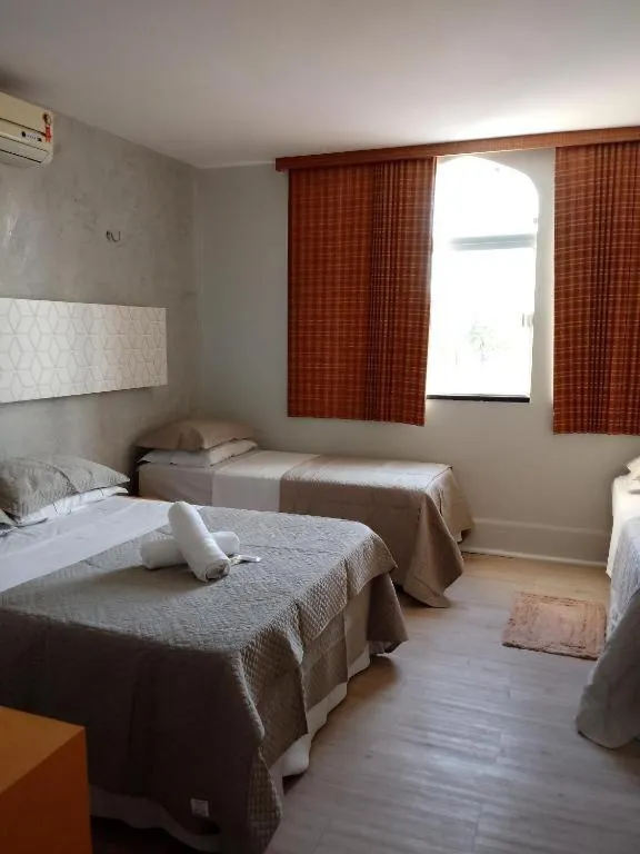 Bed in Pousada Areia da Praia