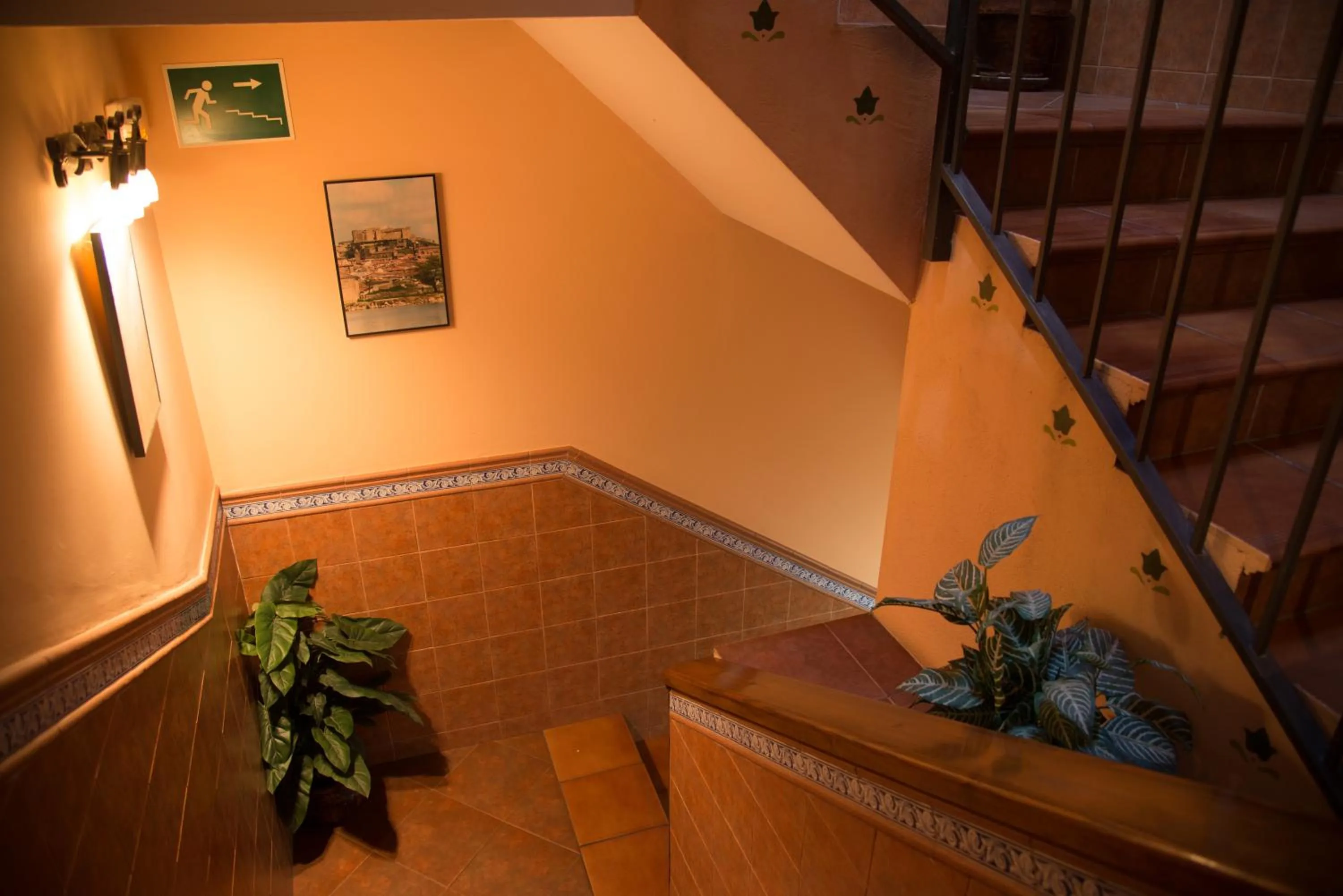 Decorative detail in Hostal Hueso