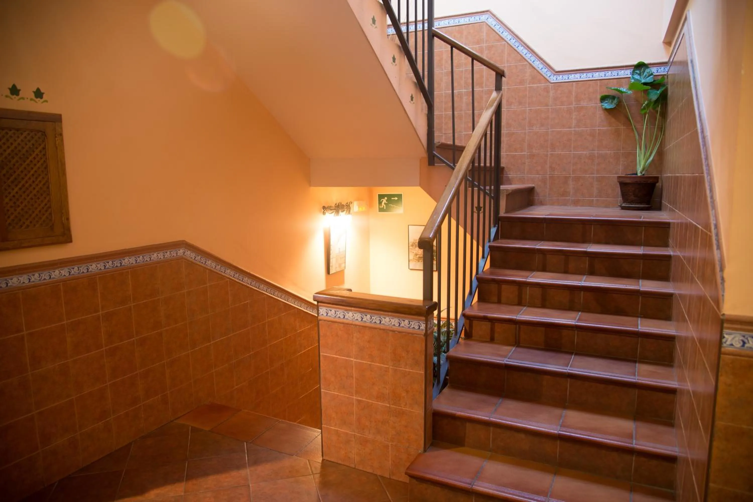 Decorative detail in Hostal Hueso