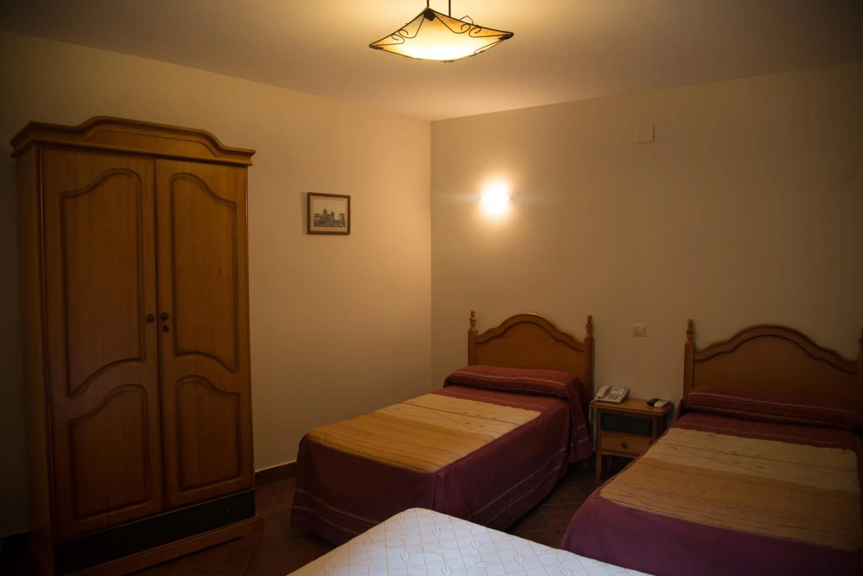 Decorative detail, Bed in Hostal Hueso