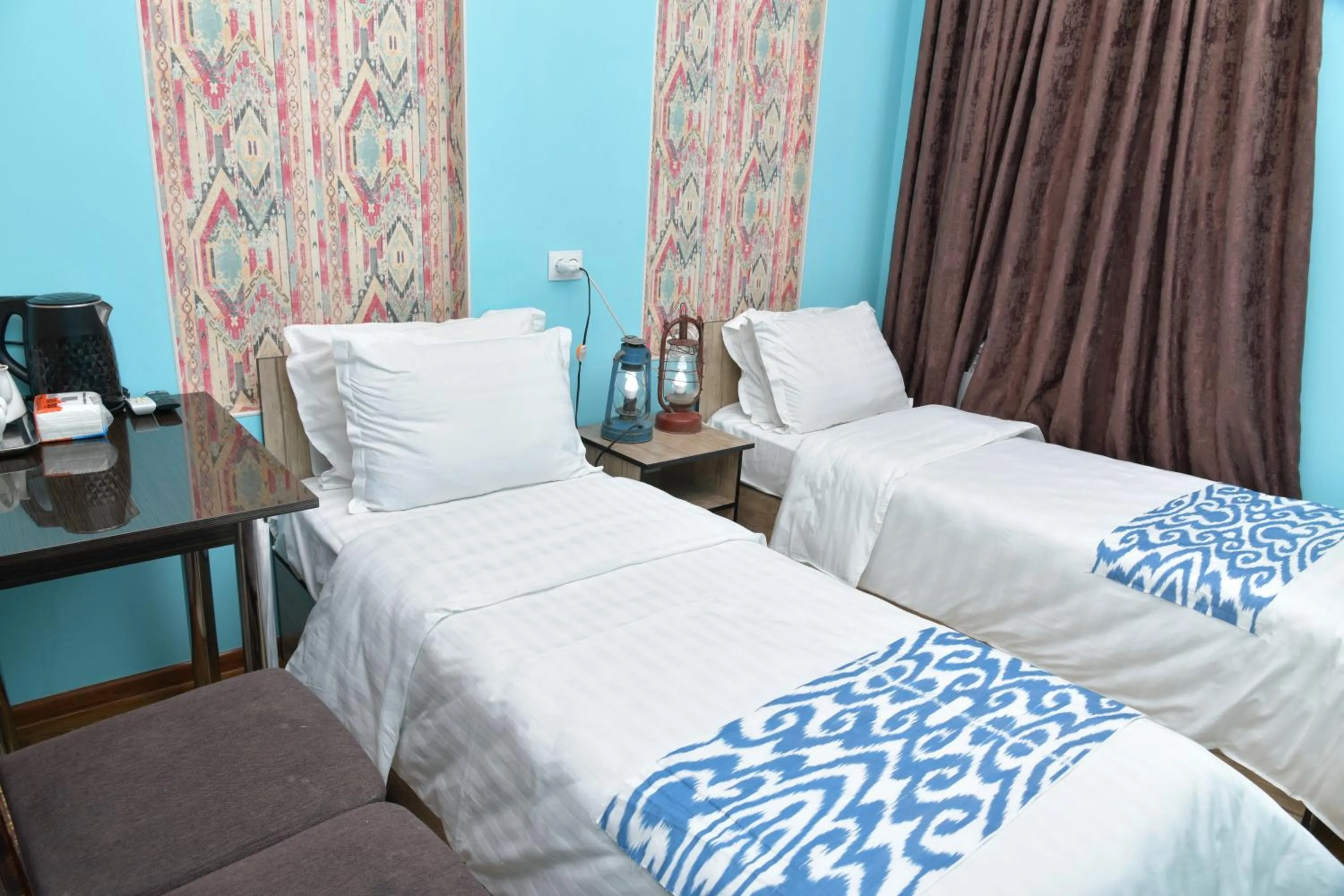 Bed in Mulberry Hotel