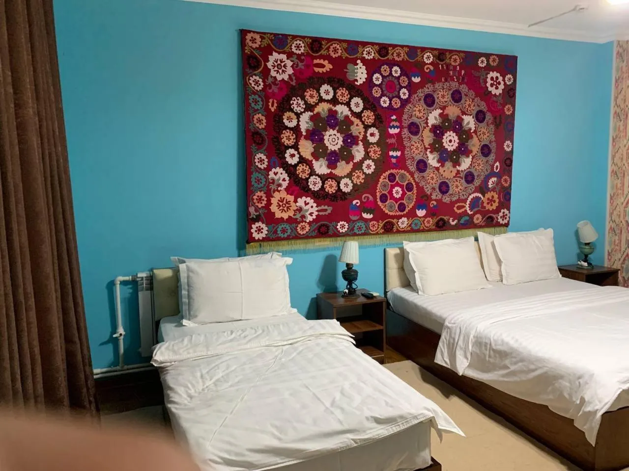 Bed in Mulberry Hotel