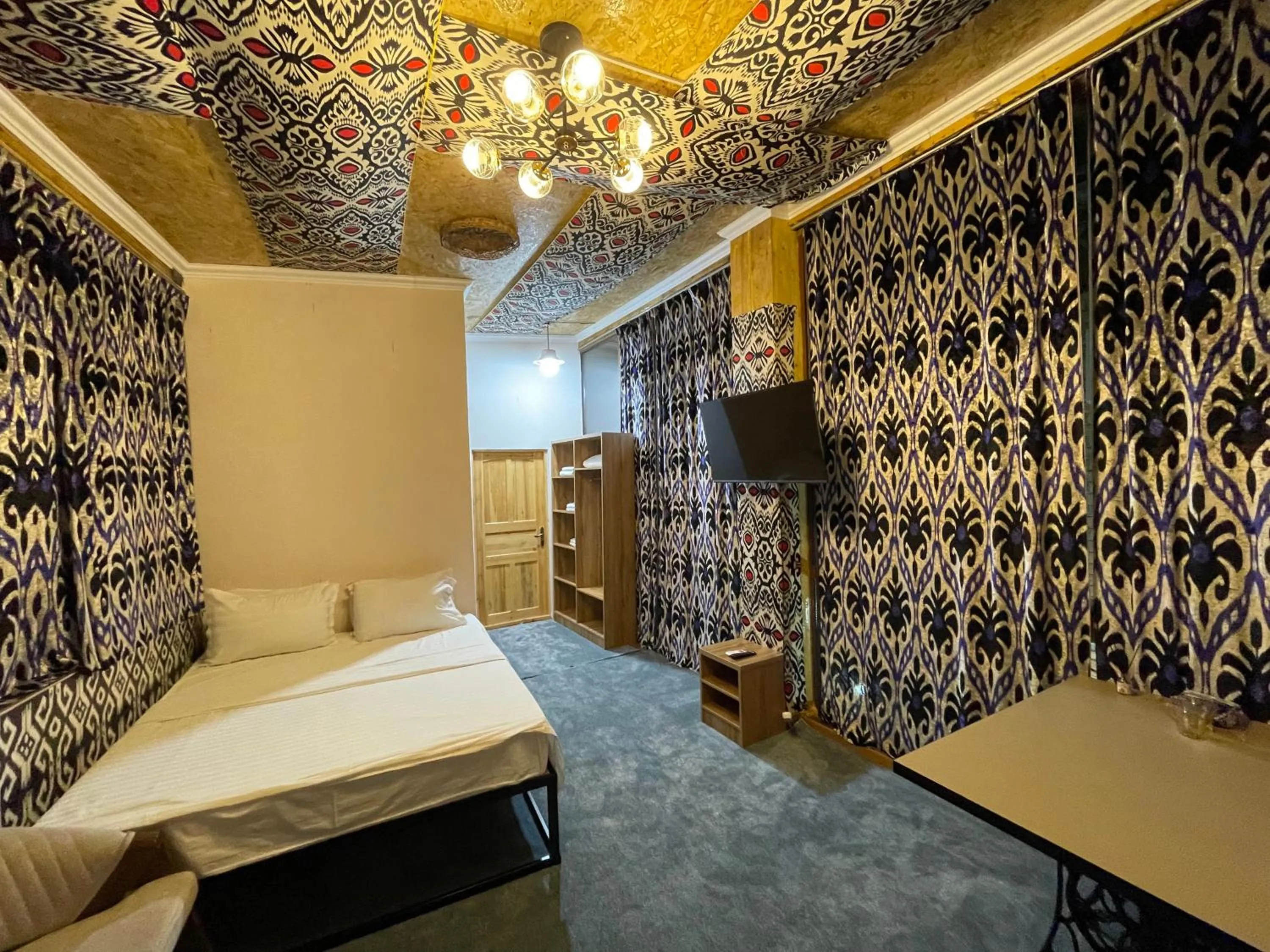 Bed in Mulberry Hotel