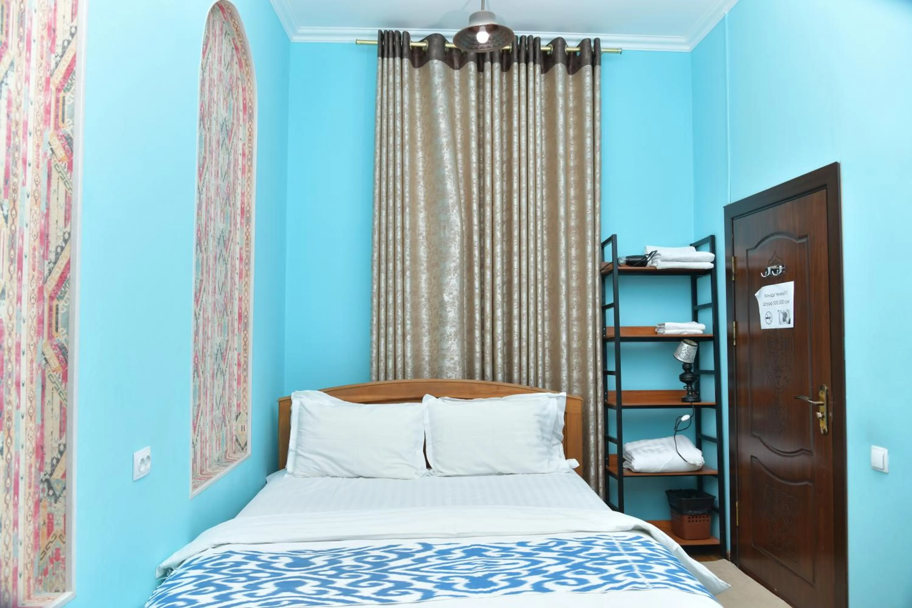 Bed in Mulberry Hotel