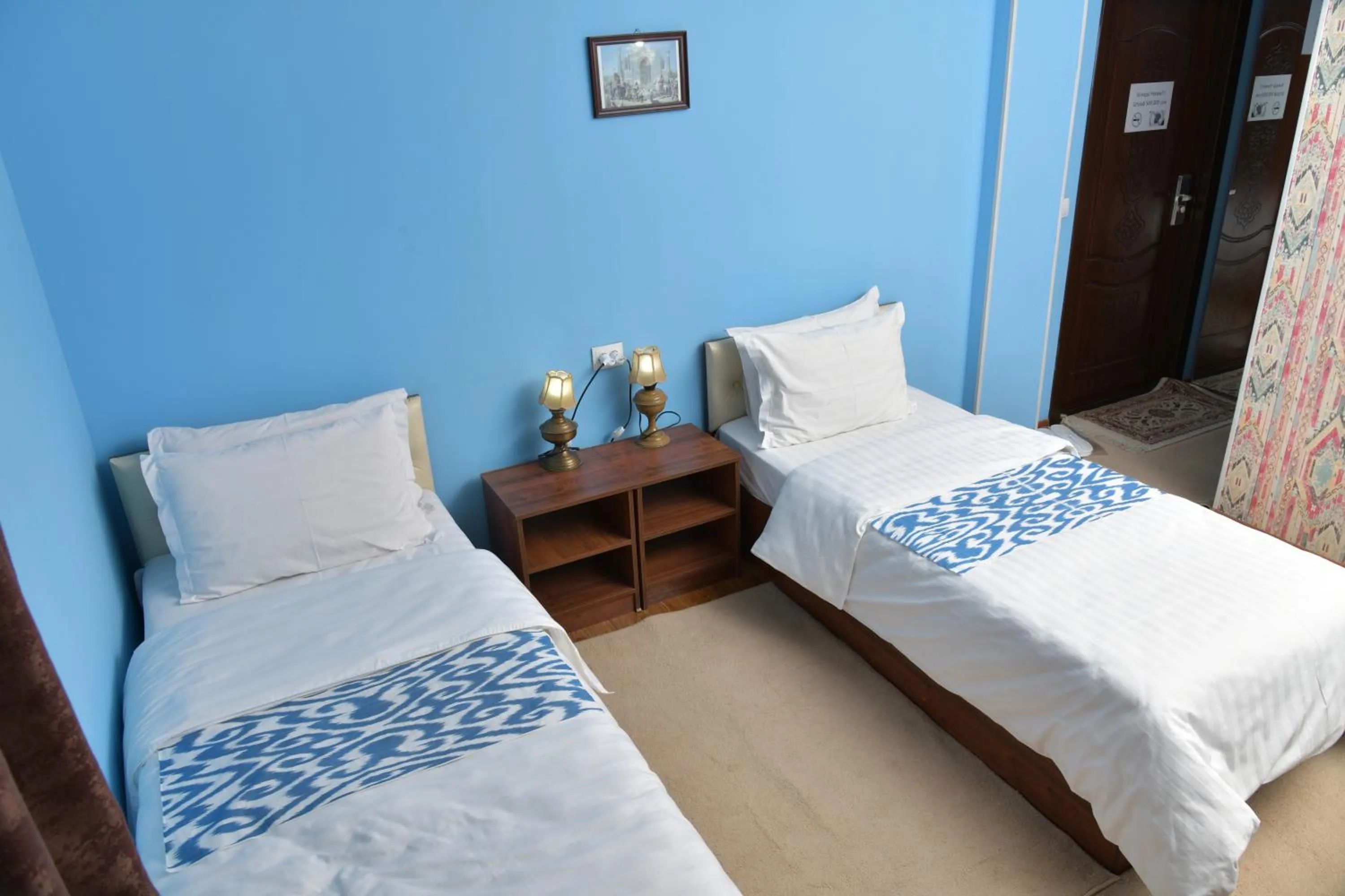 Bed in Mulberry Hotel