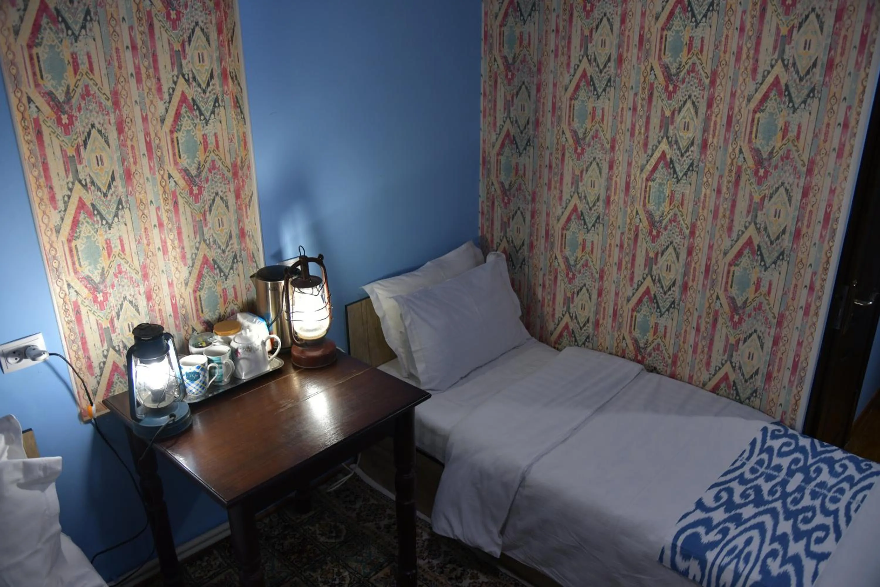 Bed in Mulberry Hotel