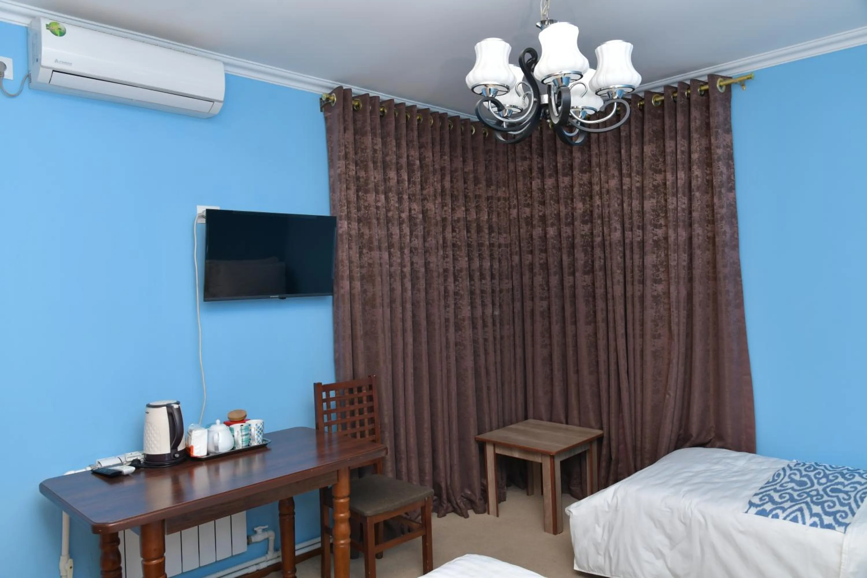 Bed in Mulberry Hotel