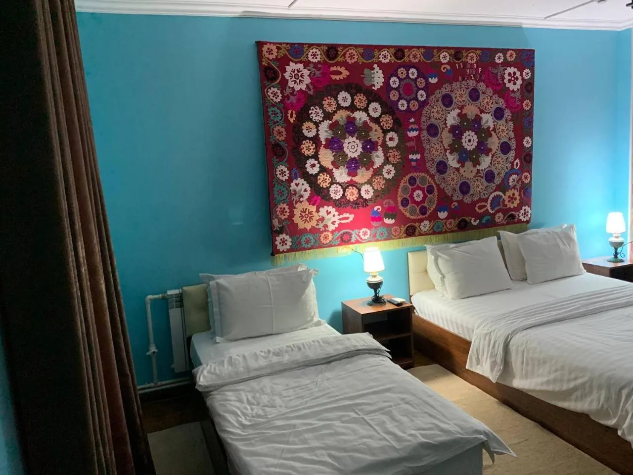 Bed in Mulberry Hotel