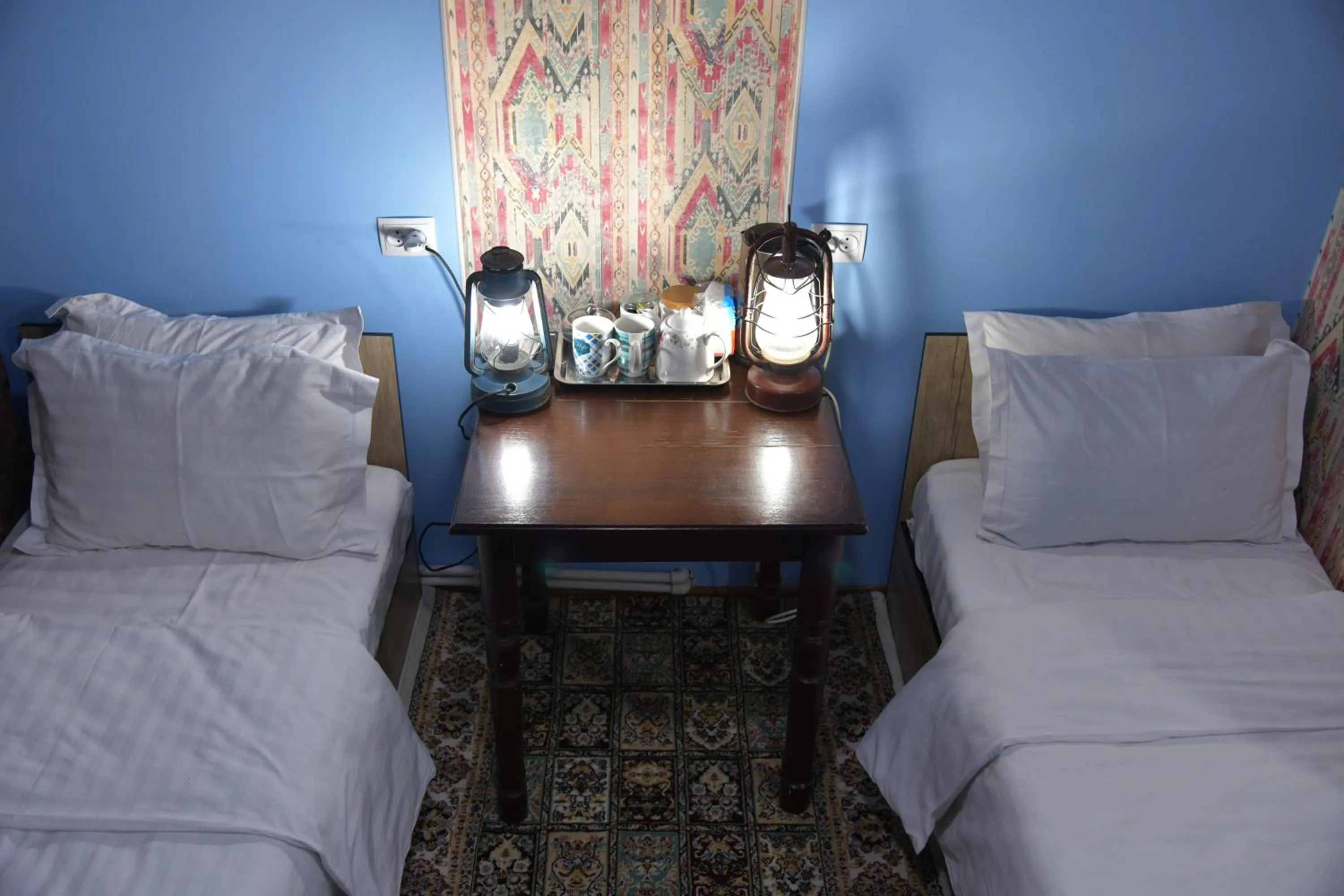 Bed in Mulberry Hotel