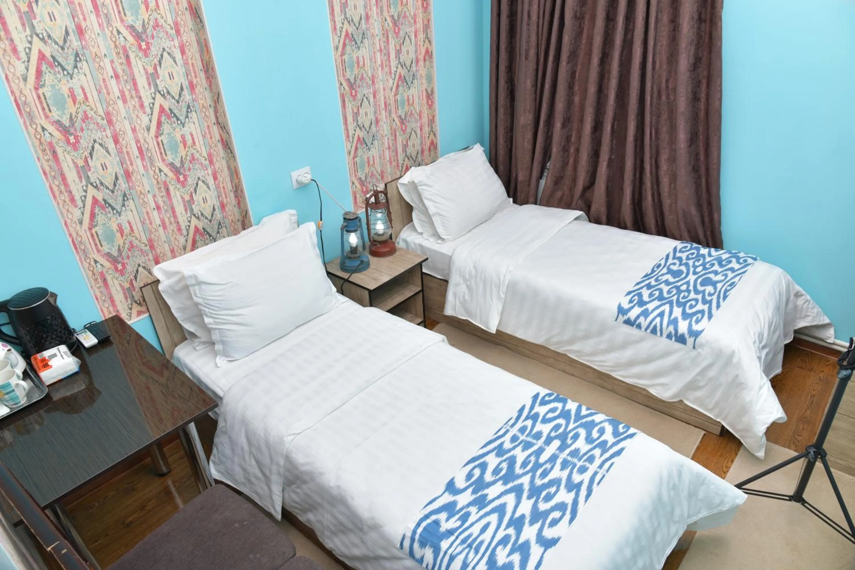 Bed in Mulberry Hotel